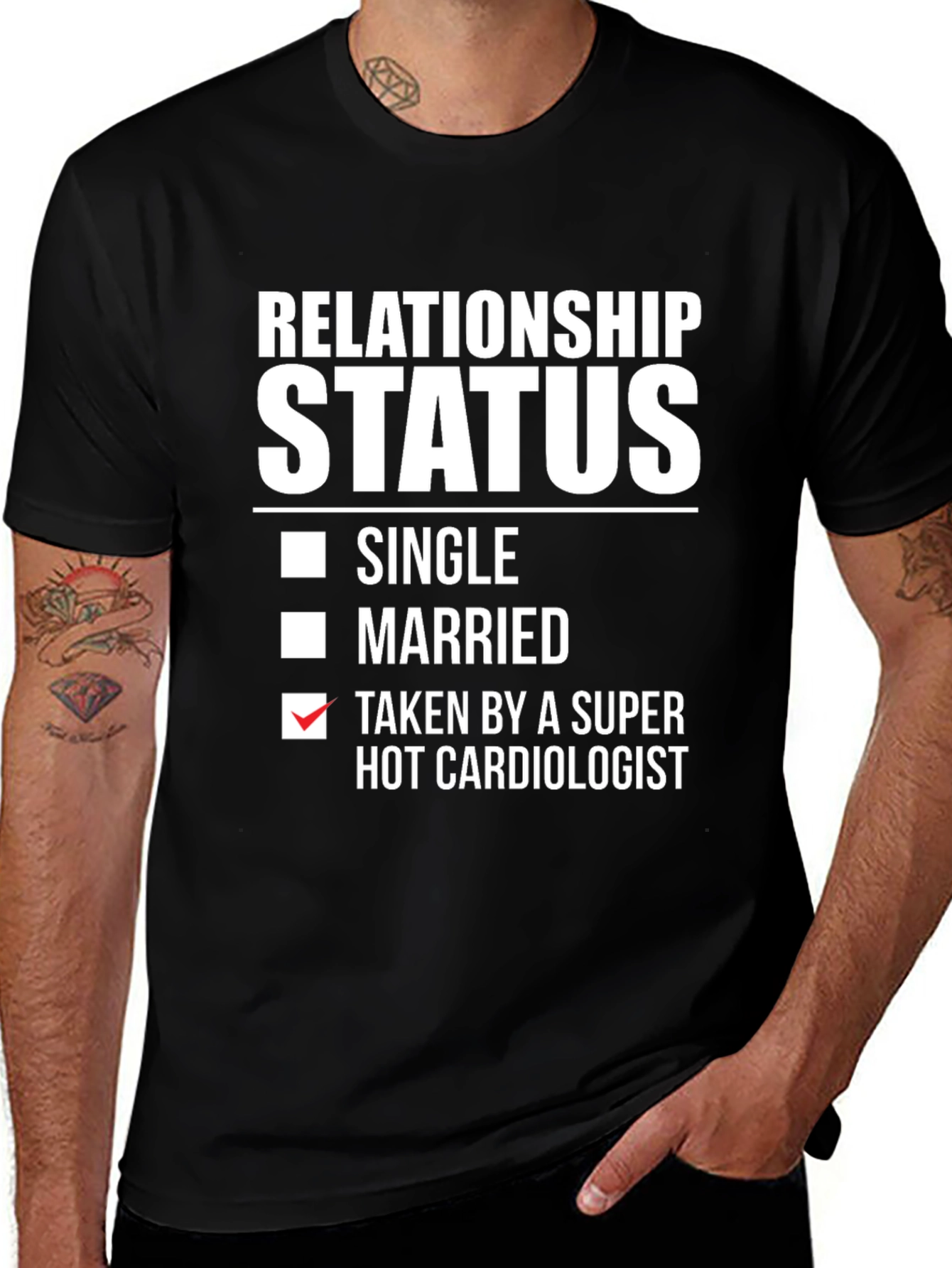 Funny Cardiologist T-Shirt: Taken By A Super Hot Cardiologist
