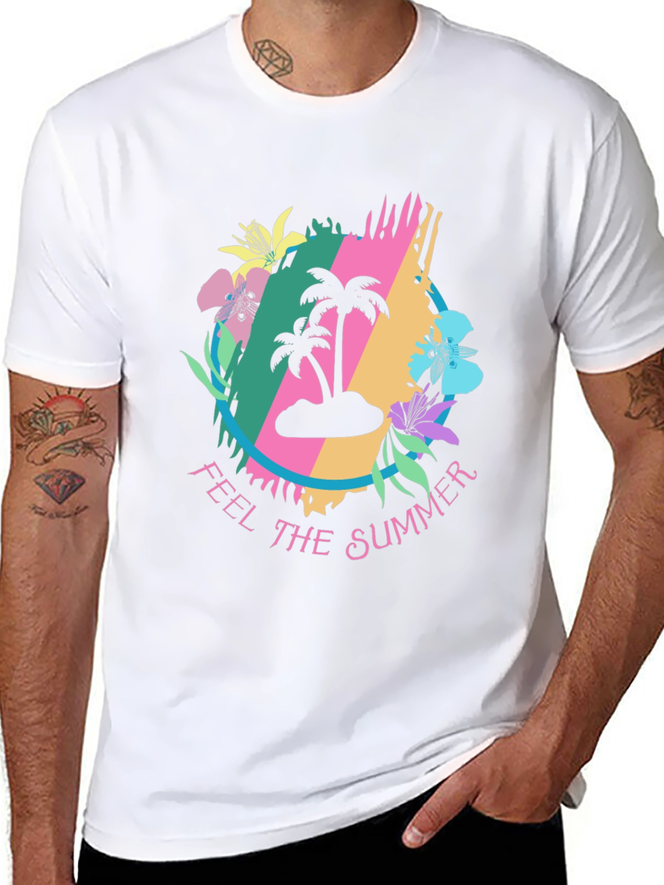 Feel The Summer Graphic T-Shirt