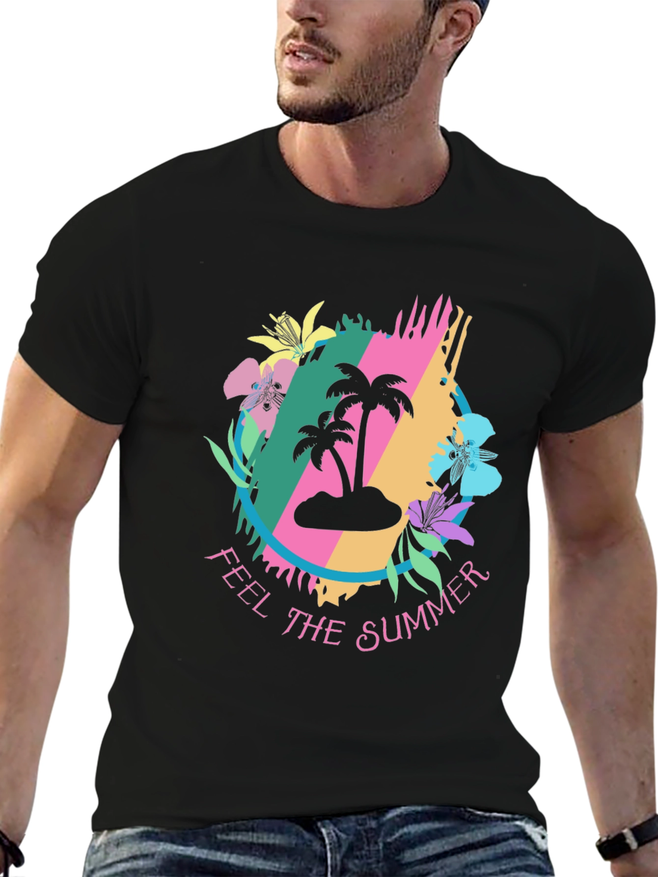 Feel The Summer Graphic T-Shirt