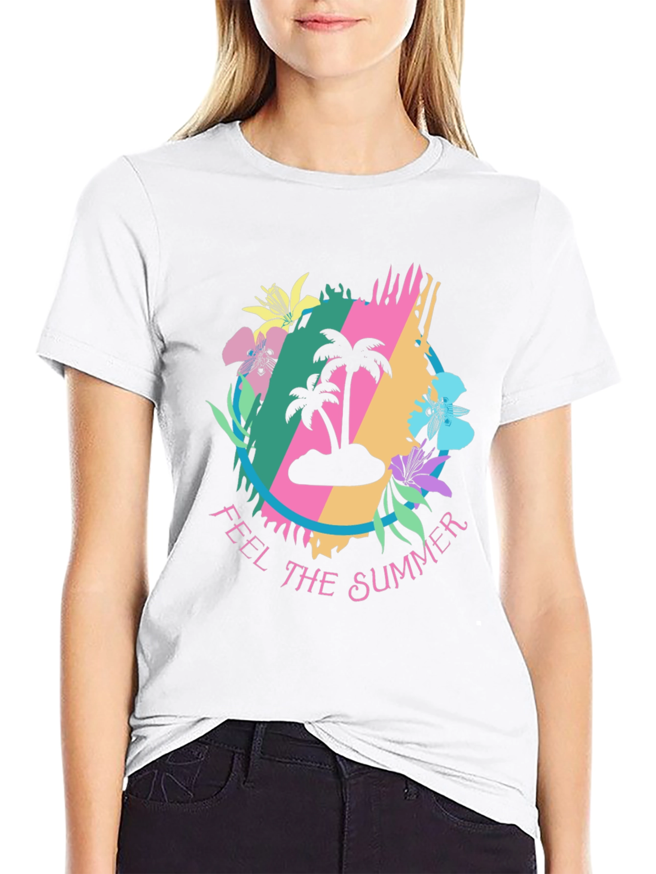 Feel The Summer Graphic T-Shirt