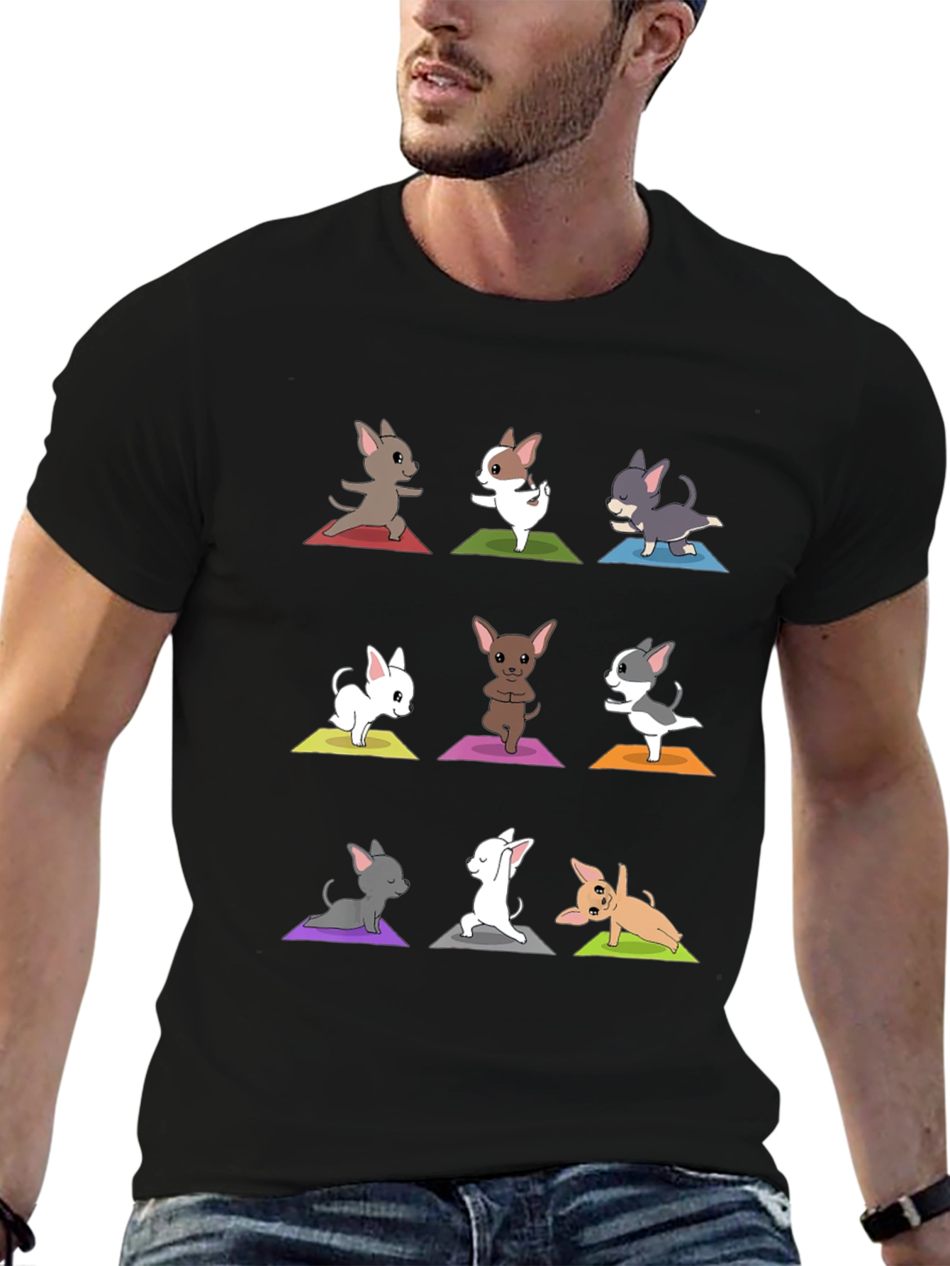Yoga Chihuahua T-Shirt - Funny Dog Lover Tee