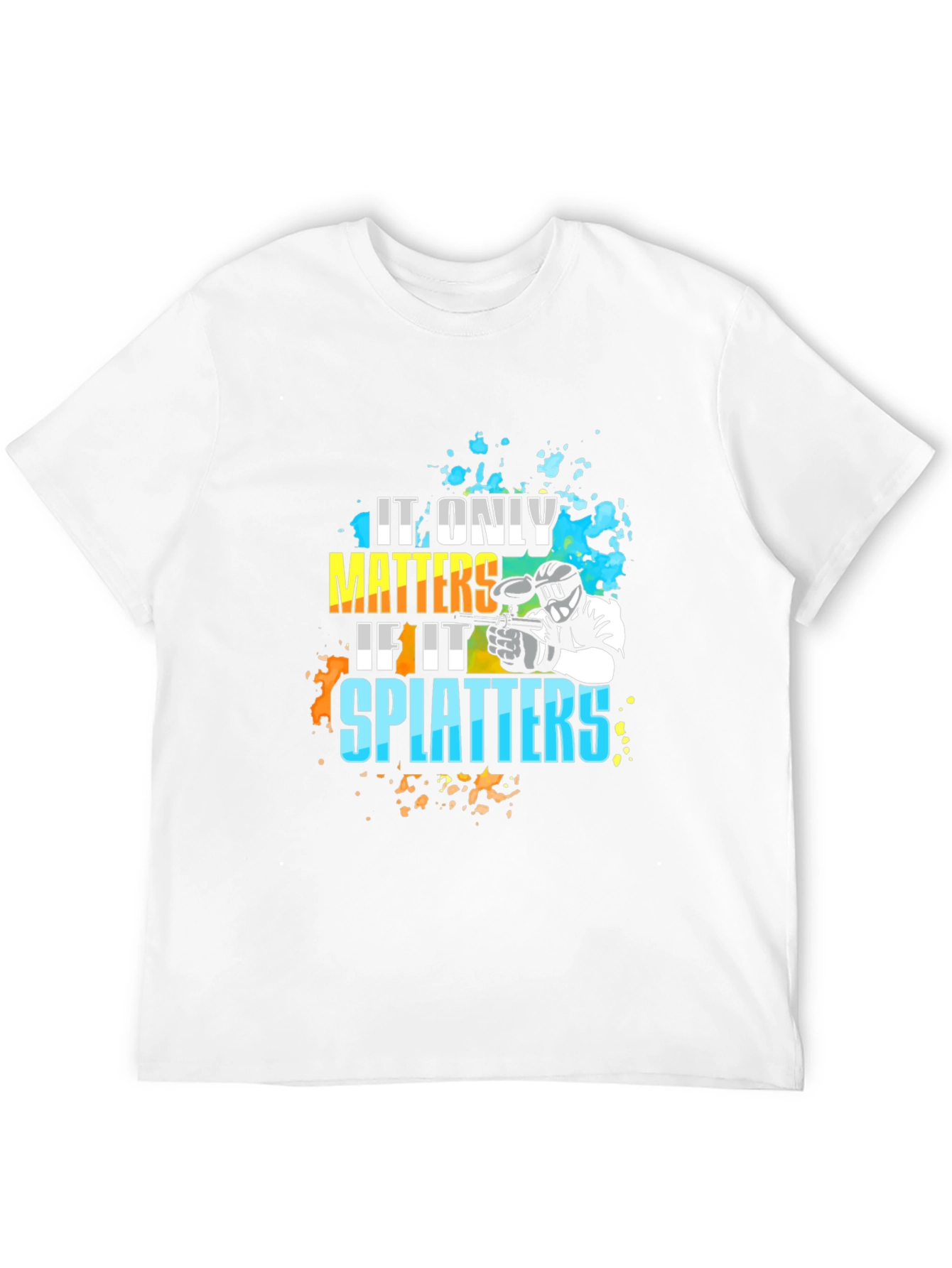 Paintball Splatter Tee - It Only Matters T-Shirt