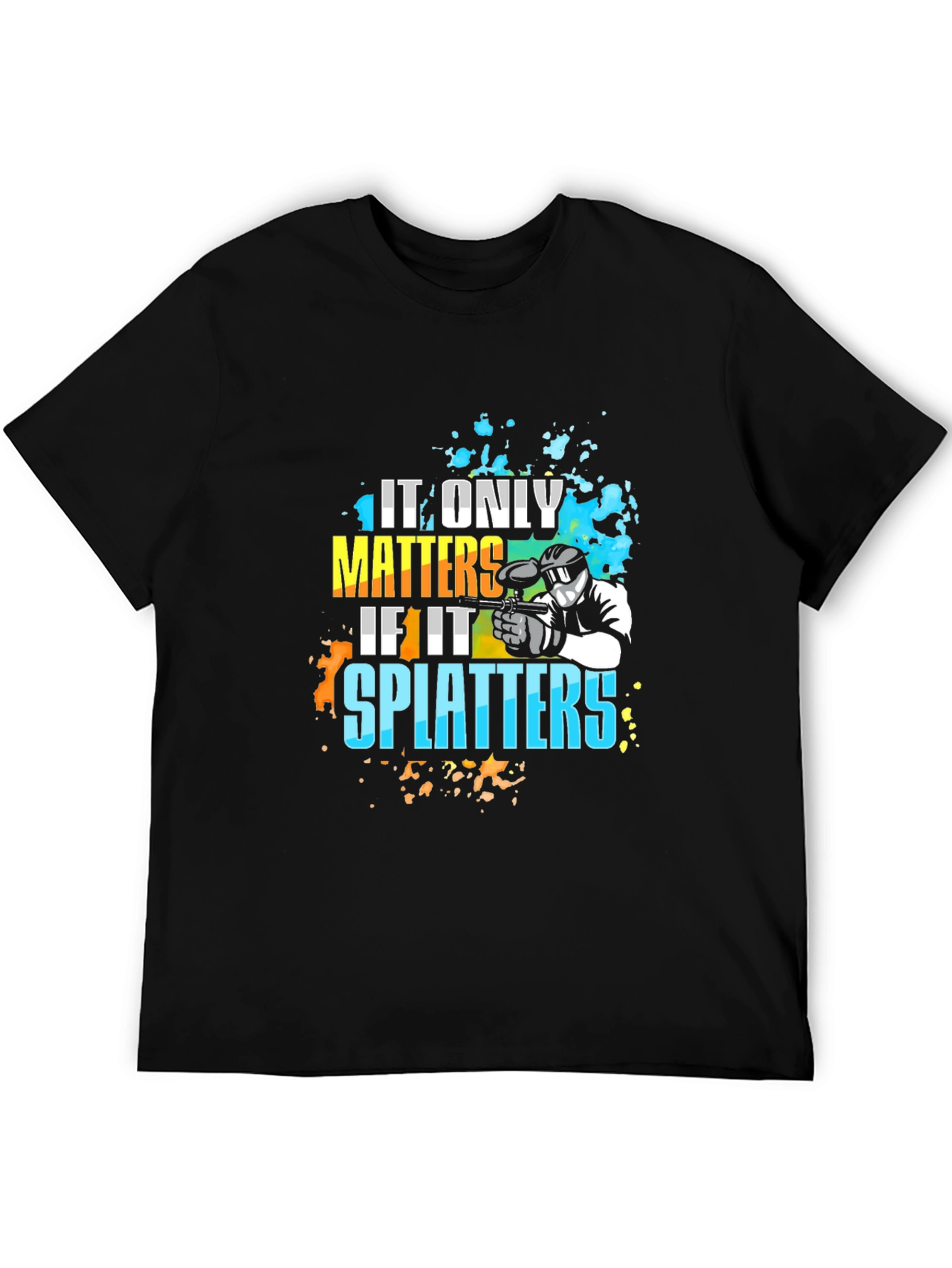 Paintball Splatter Tee - It Only Matters T-Shirt