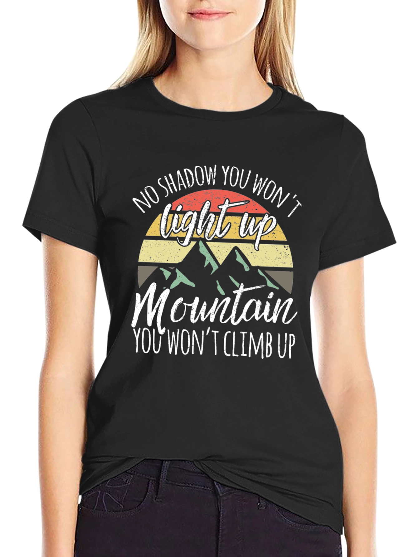 Motivational Mountain Climb T-Shirt