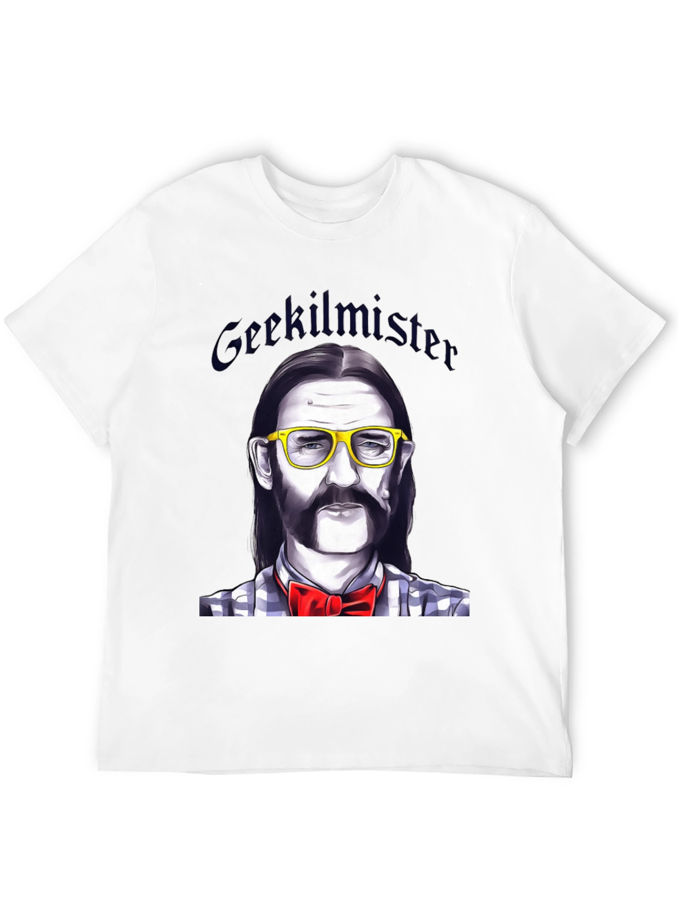 Geekilminster T-Shirt: Nerdy Lemmy Tribute Tee