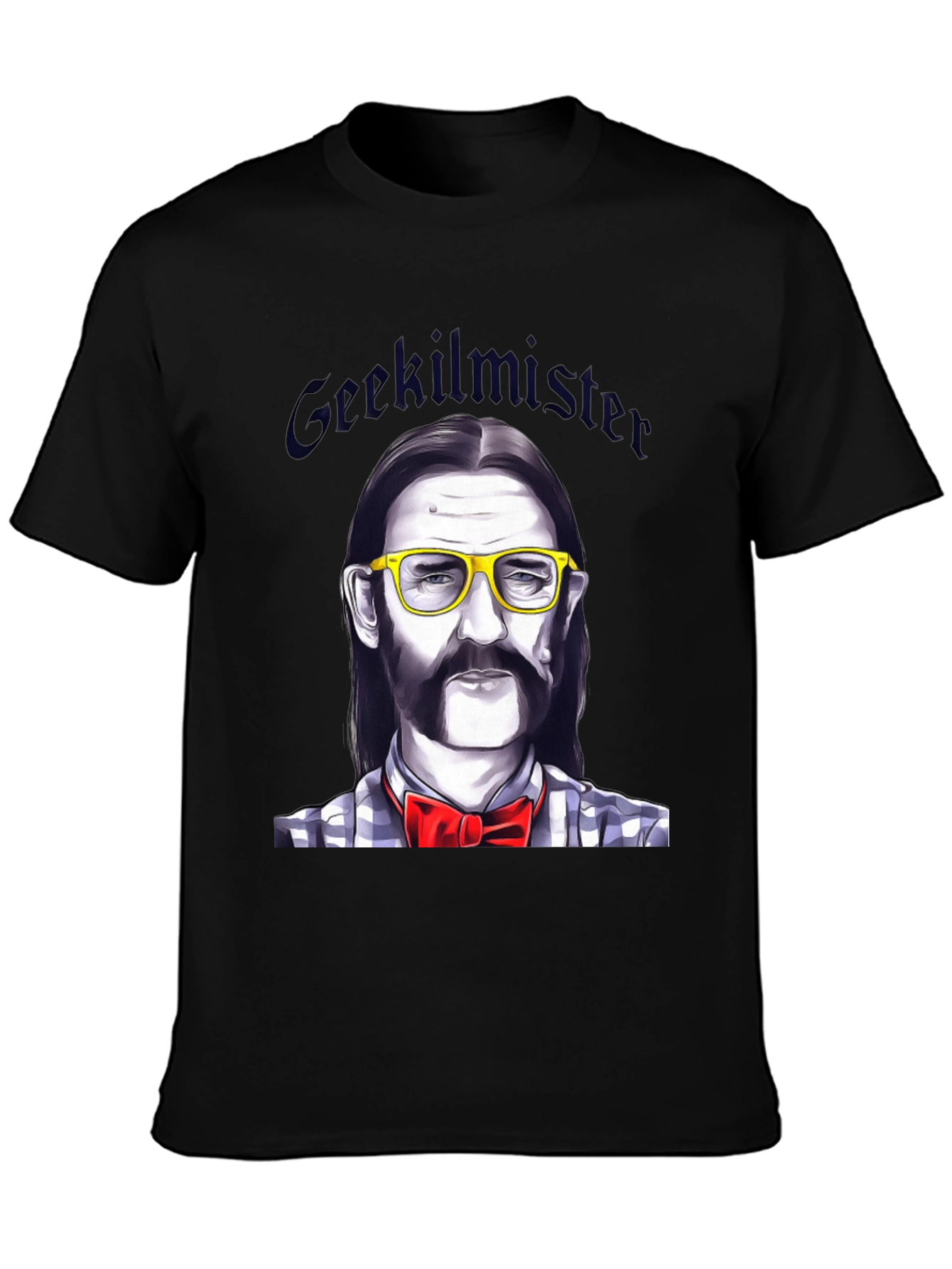 Geekilminster T-Shirt: Nerdy Lemmy Tribute Tee