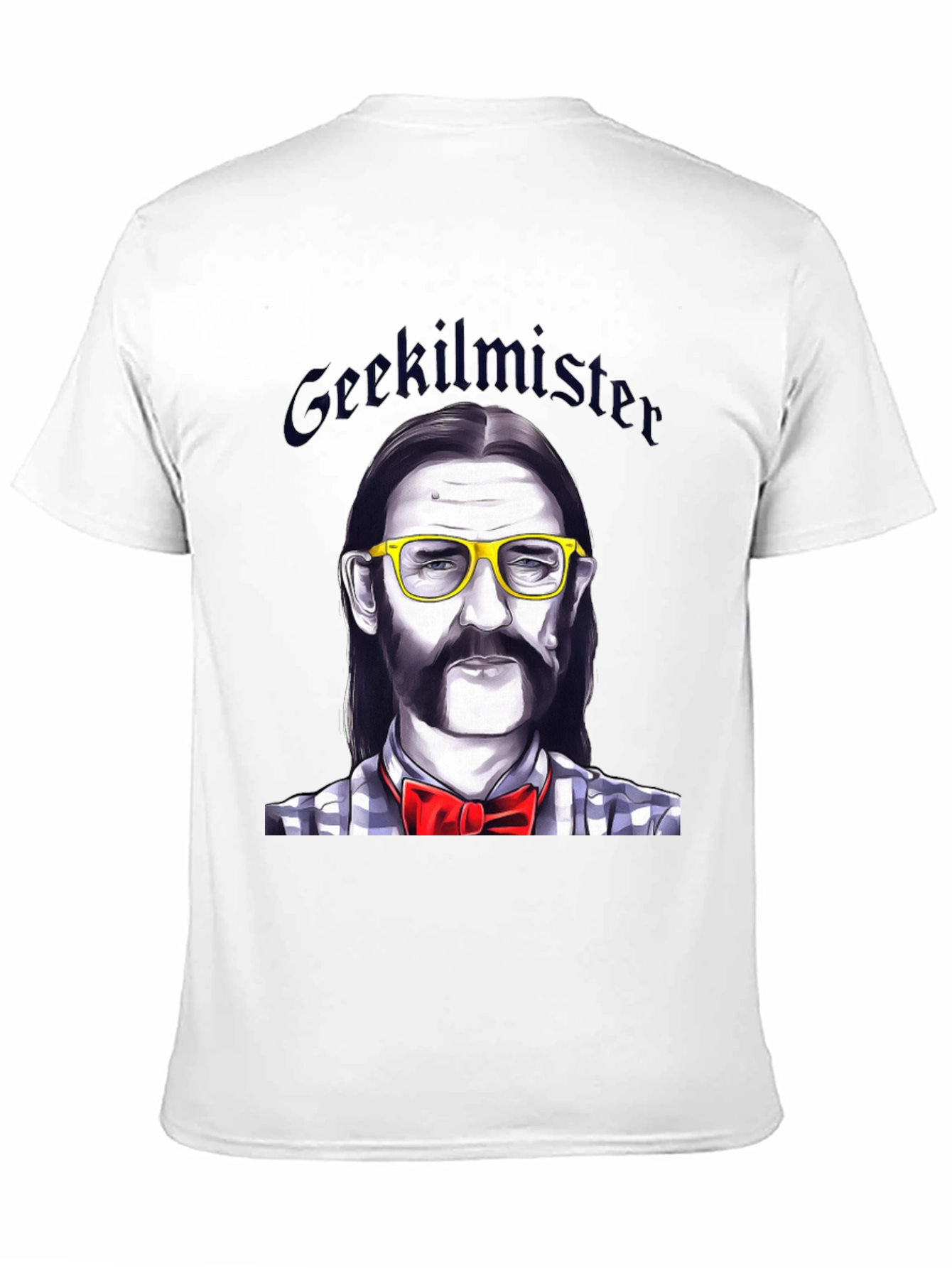 Geekilminster T-Shirt: Nerdy Lemmy Tribute Tee
