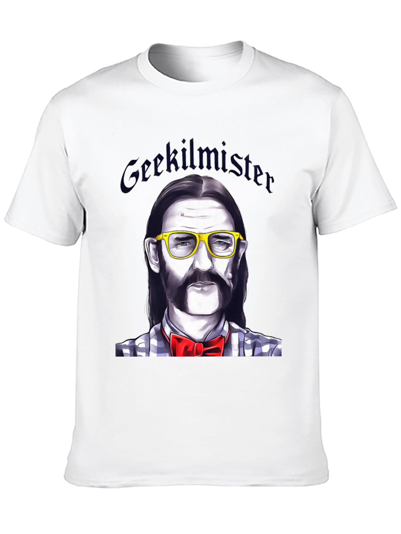 Geekilminster T-Shirt: Nerdy Lemmy Tribute Tee