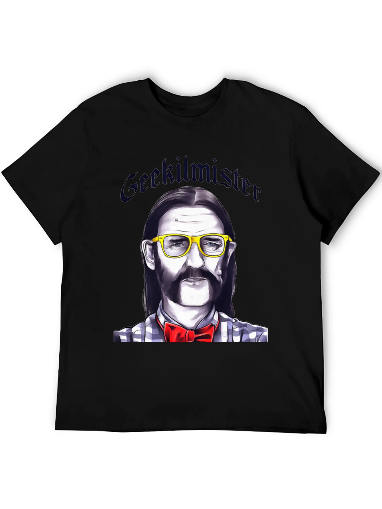 Geekilminster T-Shirt: Nerdy Lemmy Tribute Tee