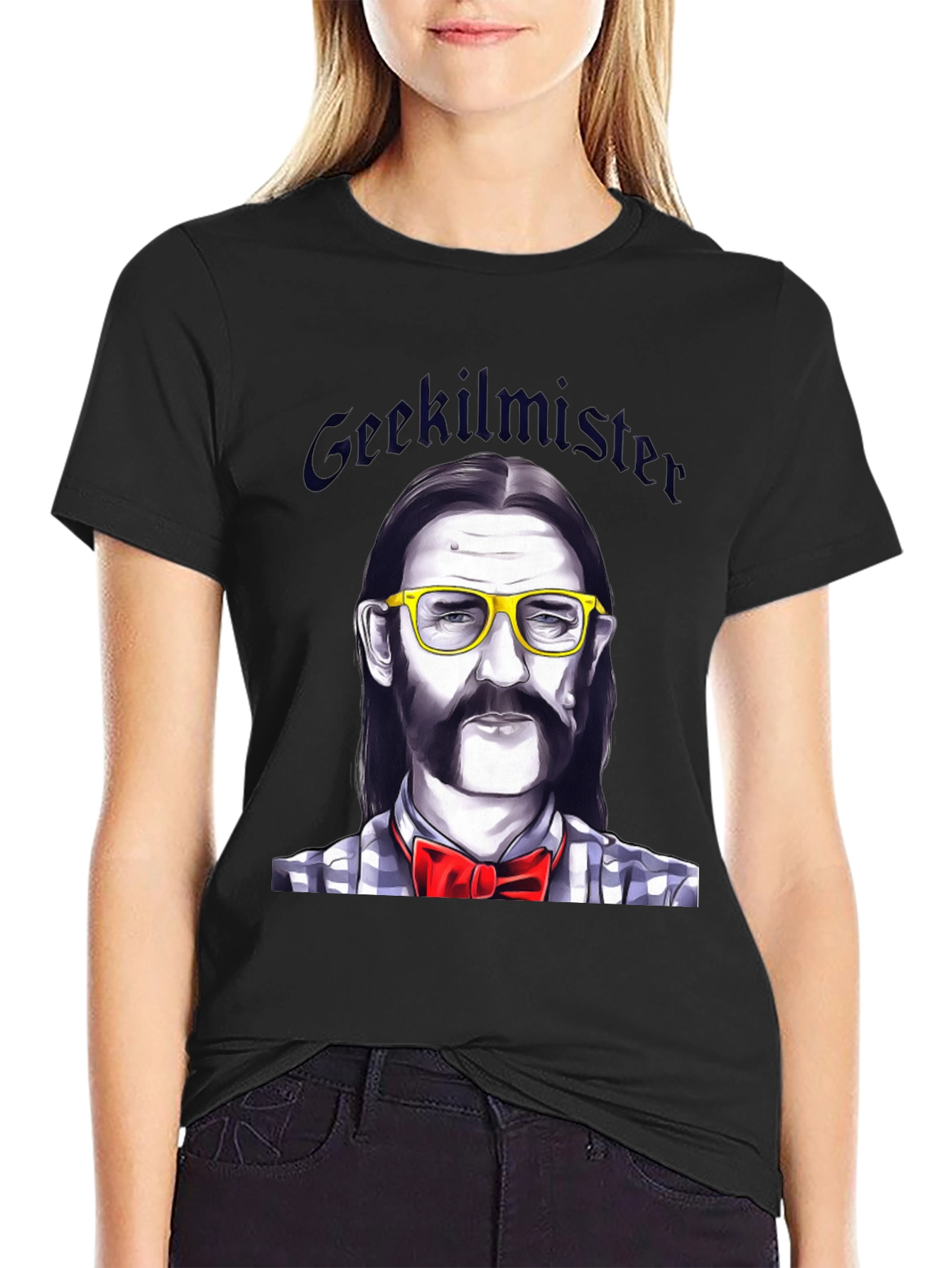 Geekilminster T-Shirt: Nerdy Lemmy Tribute Tee