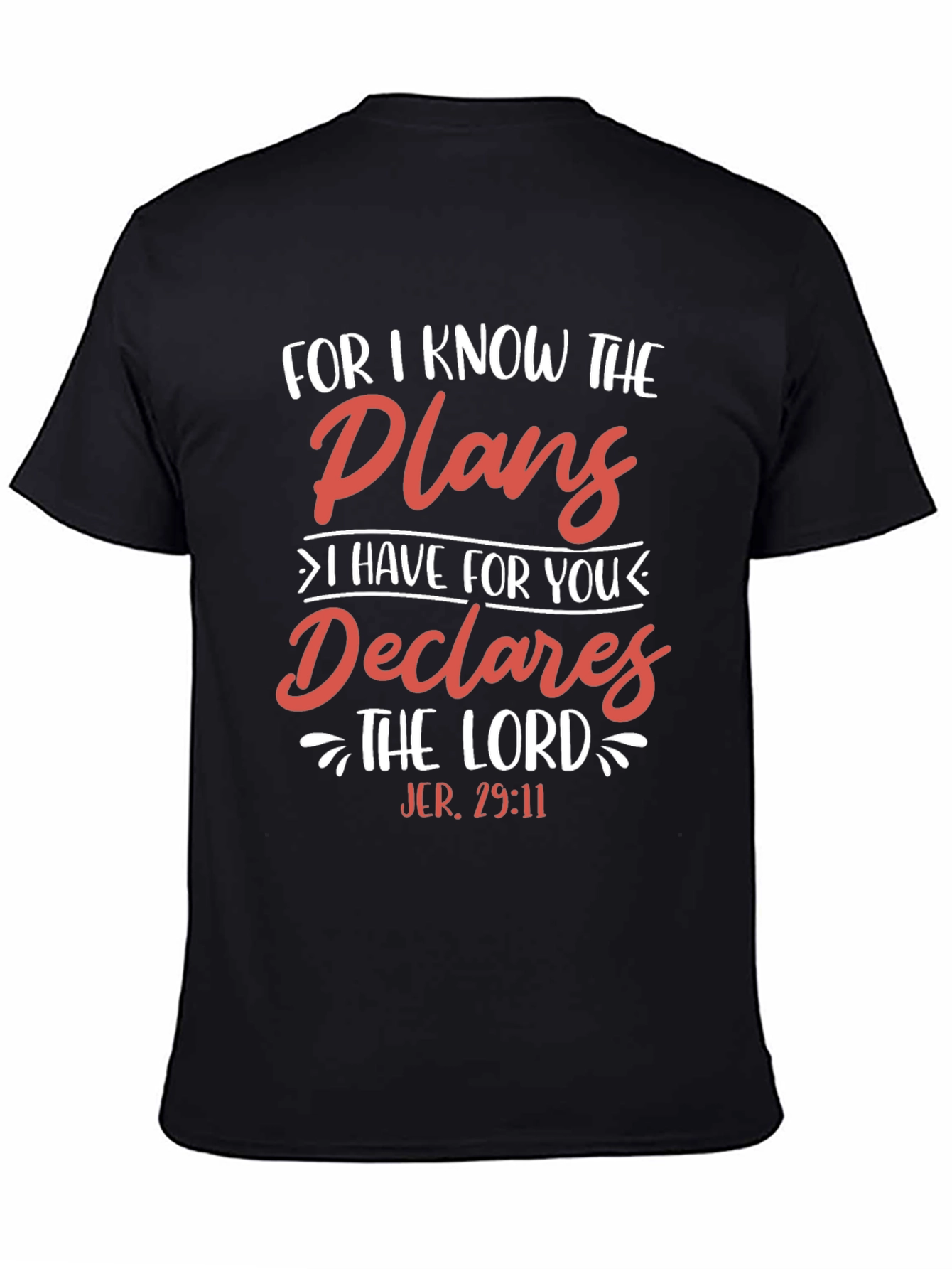 Religious T-Shirt - Jer. 29:11 - Christian Gift