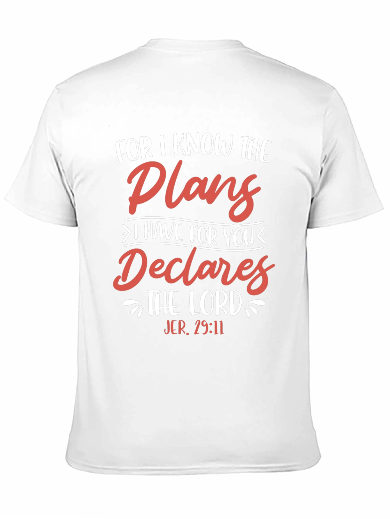 Religious T-Shirt - Jer. 29:11 - Christian Gift