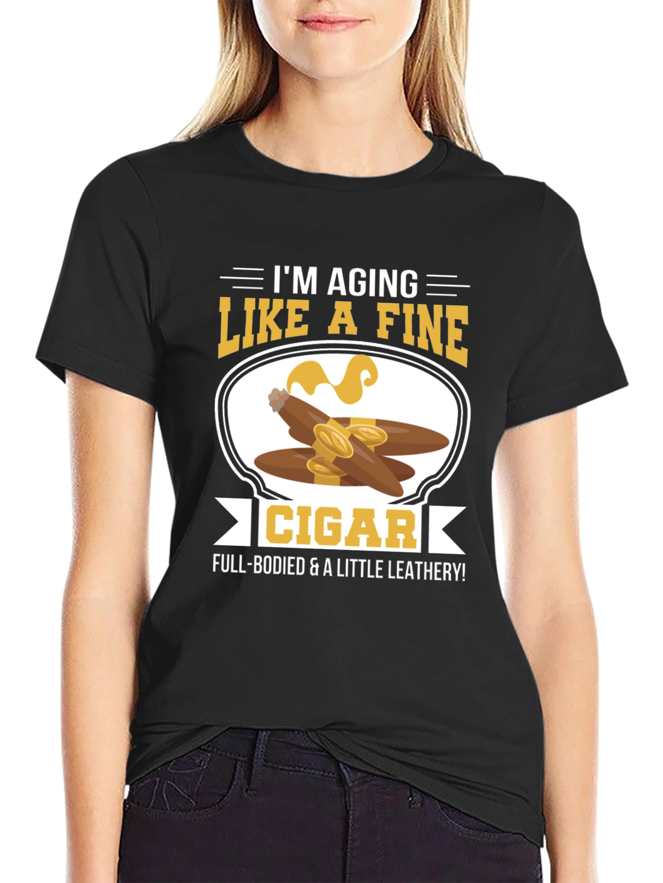 Aging Like a Fine Cigar Graphic Tee