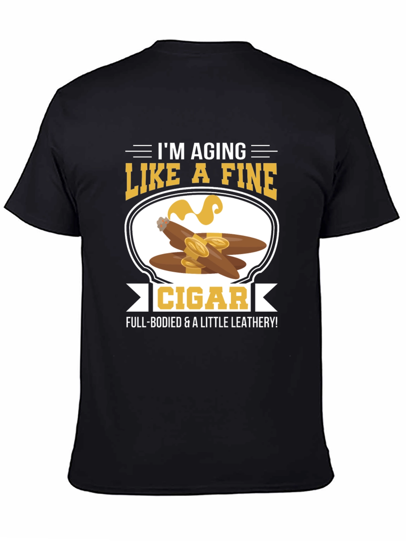 Aging Like a Fine Cigar Graphic Tee