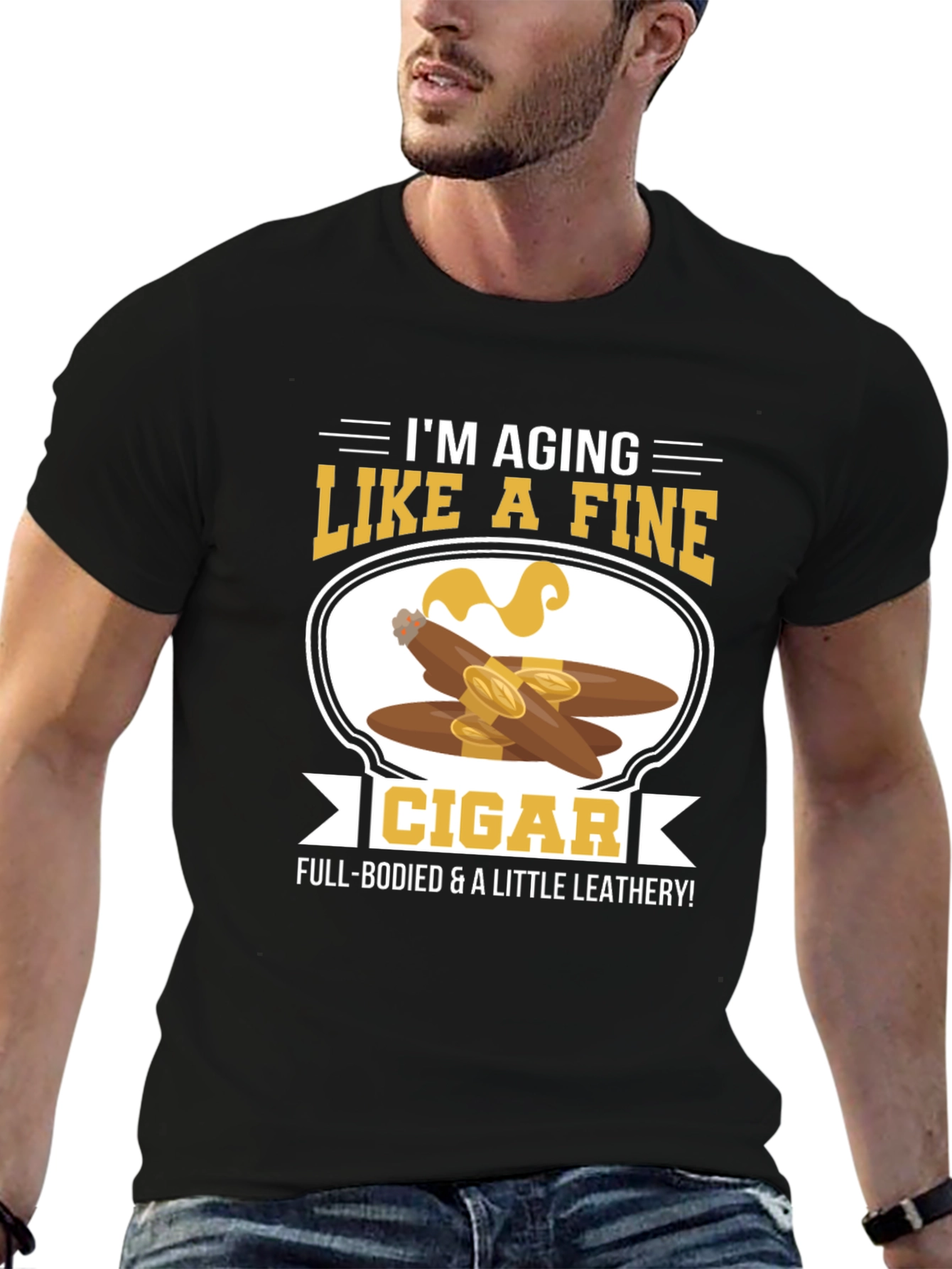 Aging Like a Fine Cigar Graphic Tee
