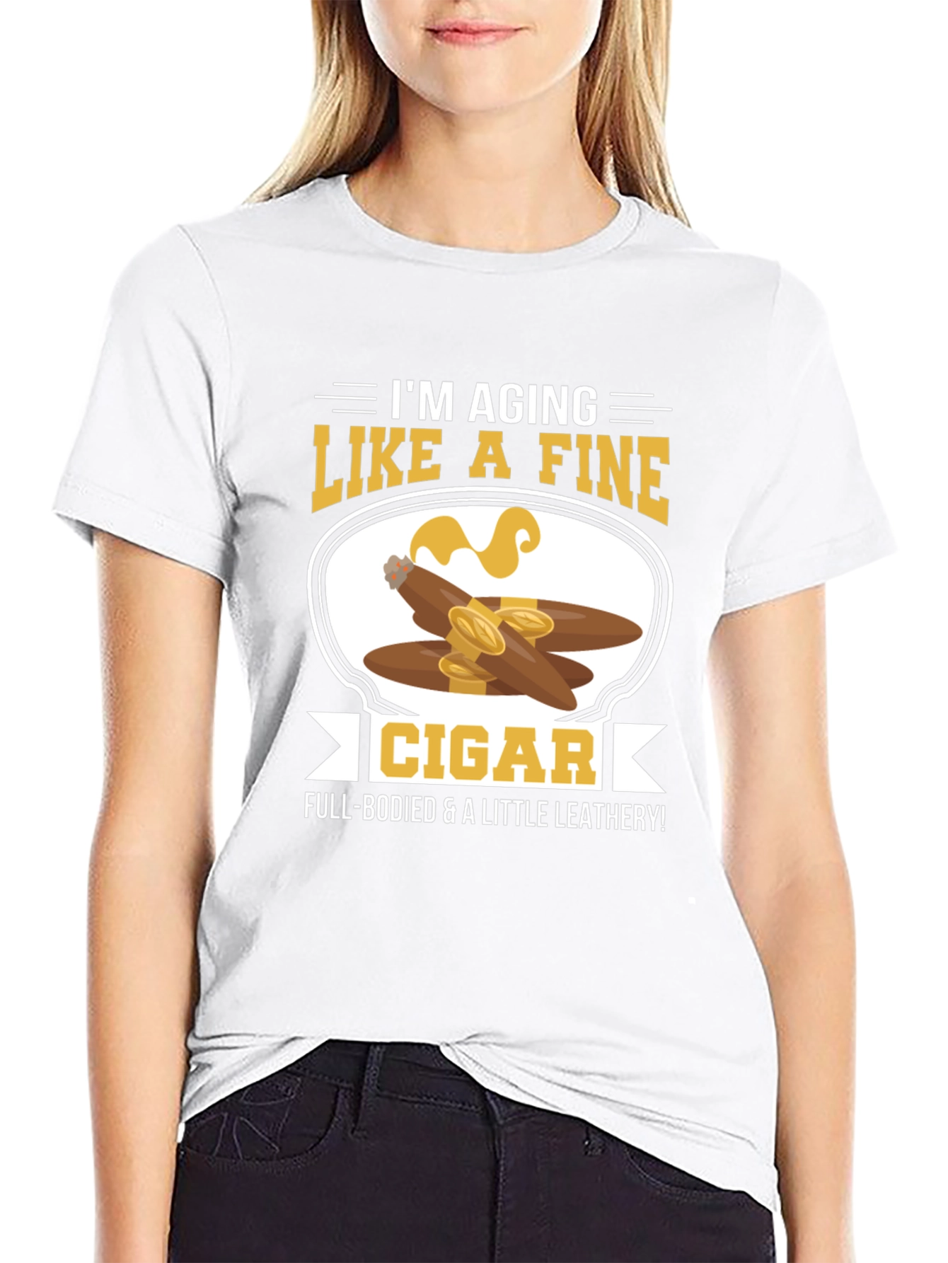 Aging Like a Fine Cigar Graphic Tee