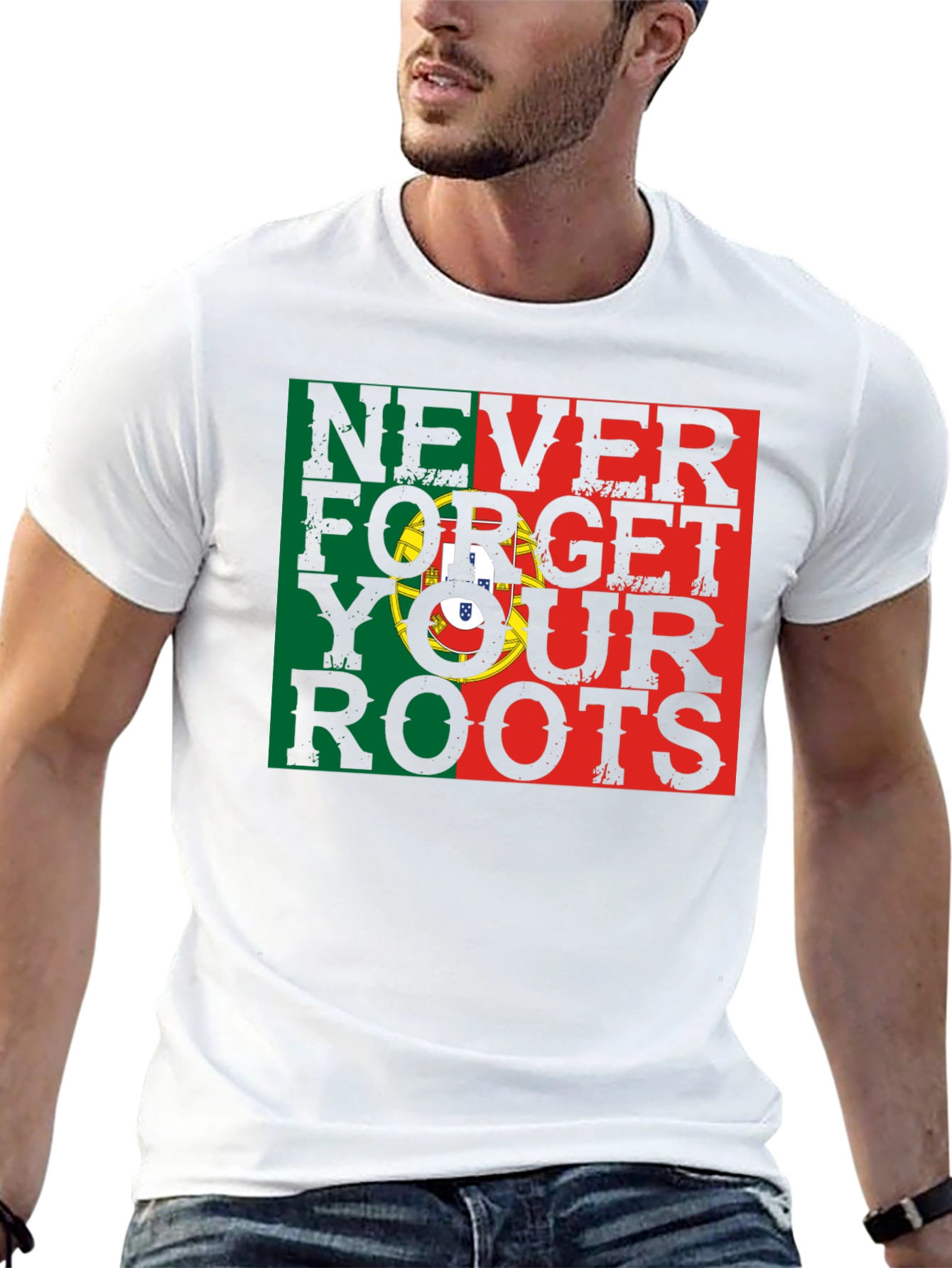 Portugal Roots T-Shirt - Never Forget