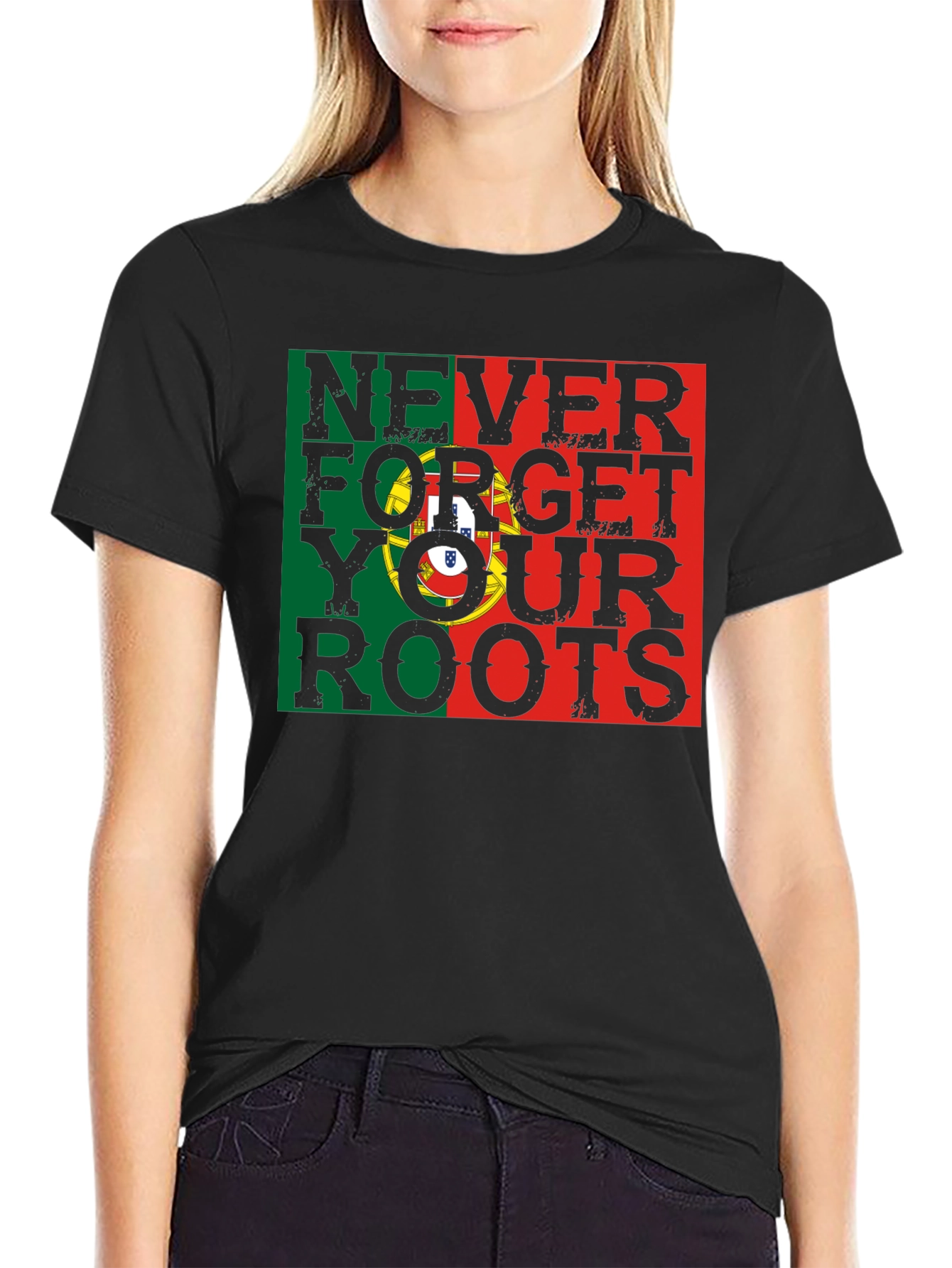 Portugal Roots T-Shirt - Never Forget