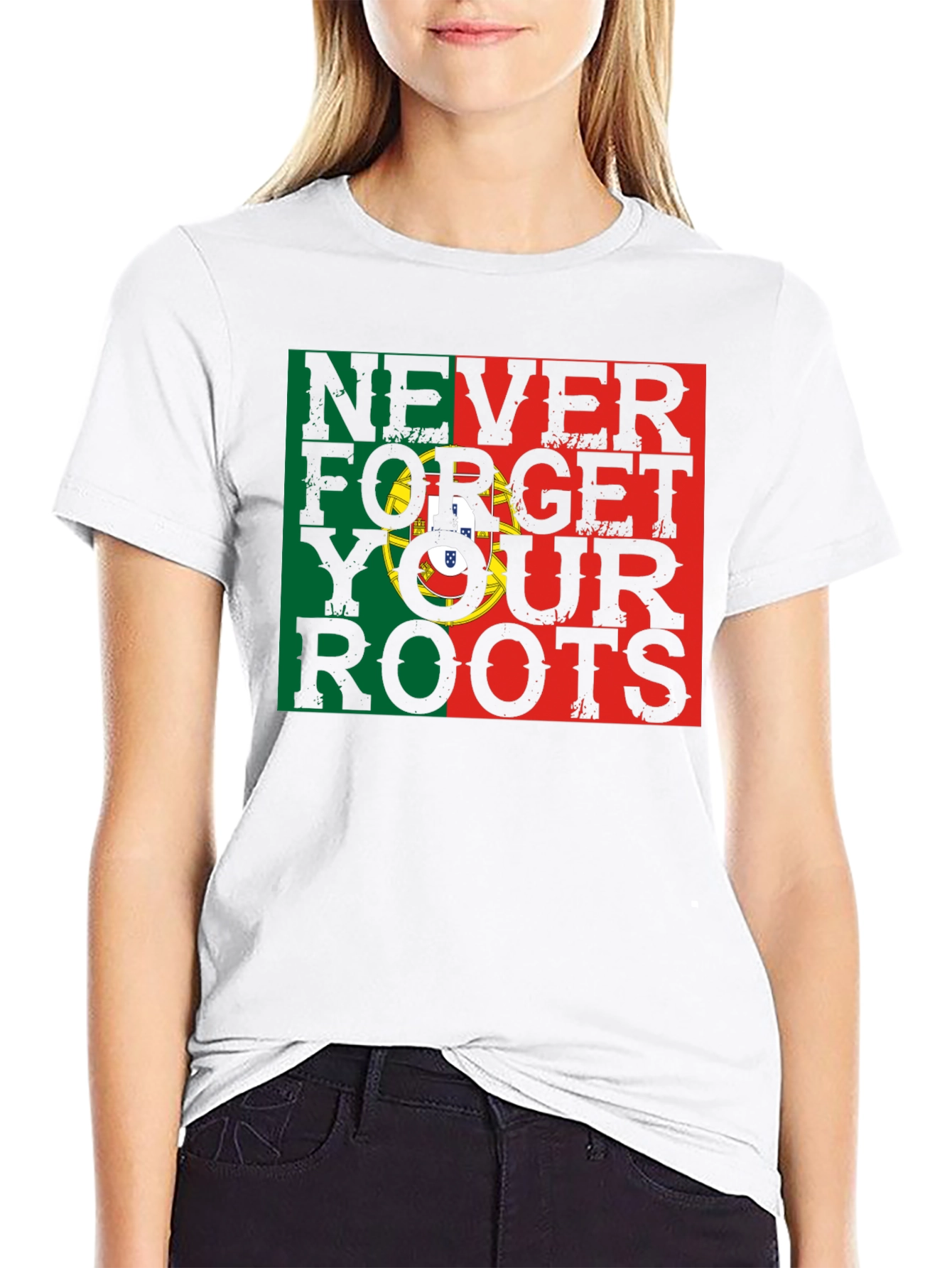 Portugal Roots T-Shirt - Never Forget