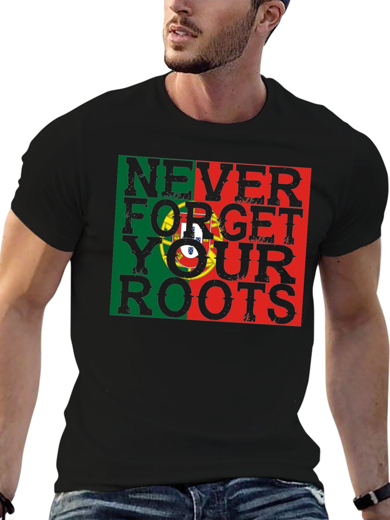 Portugal Roots T-Shirt - Never Forget