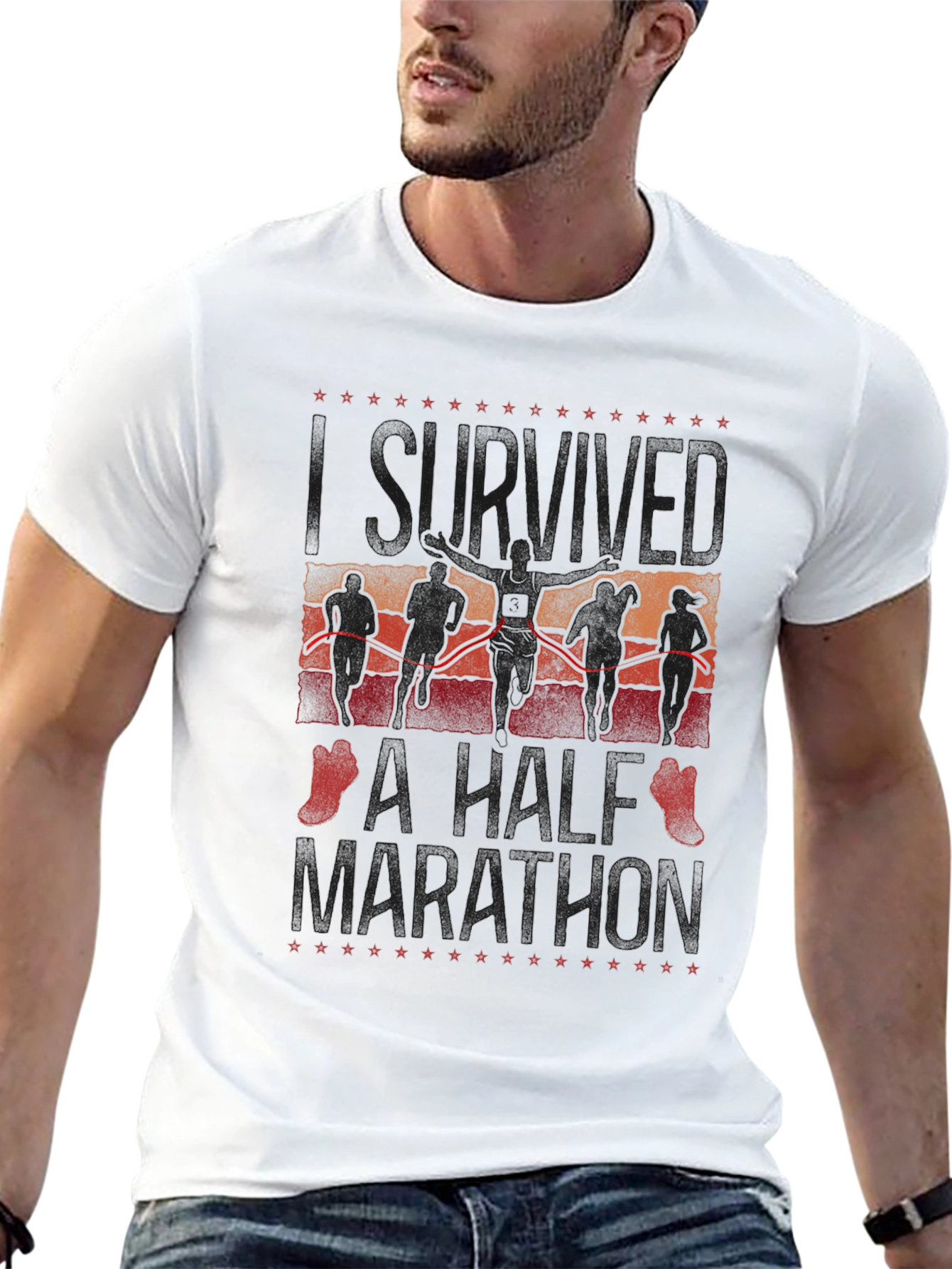 I Survived A Half Marathon T-Shirt