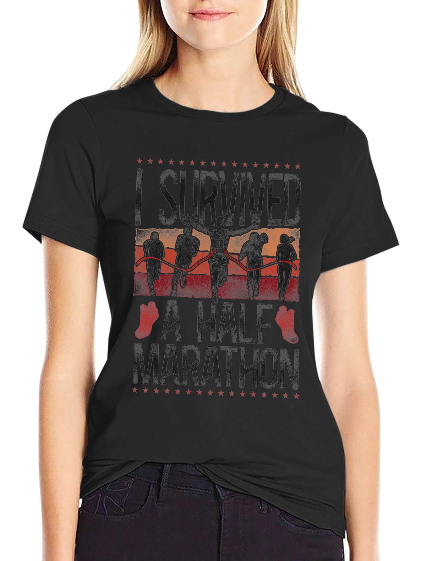 I Survived A Half Marathon T-Shirt