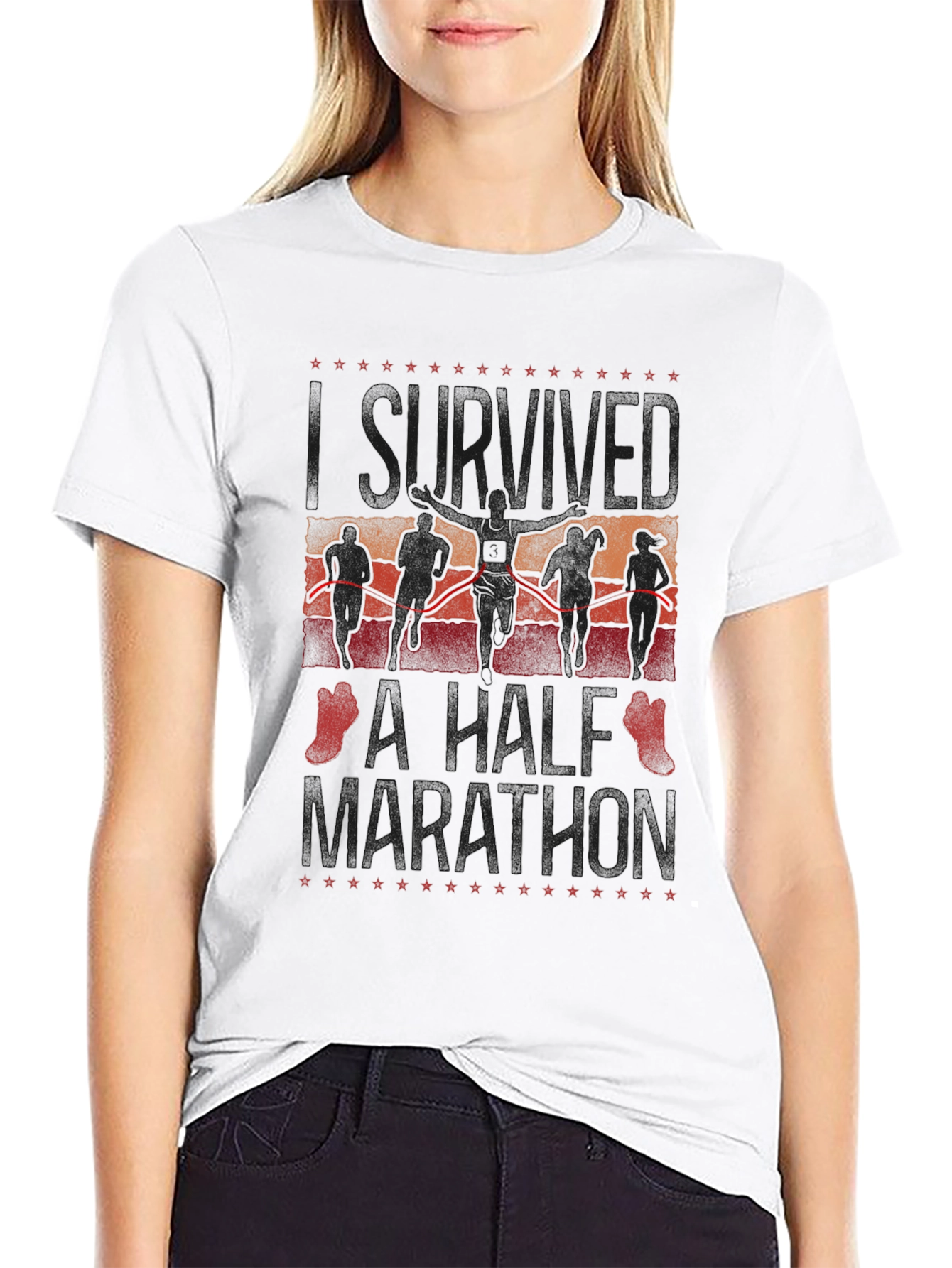 I Survived A Half Marathon T-Shirt