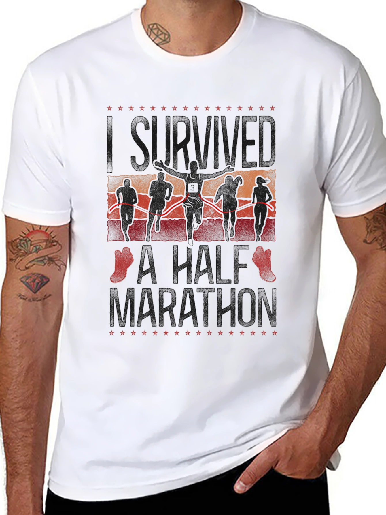 I Survived A Half Marathon T-Shirt