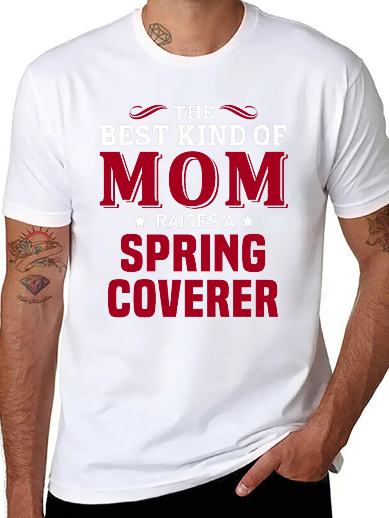 Best Kind of Mom Spring Coverer T-Shirt
