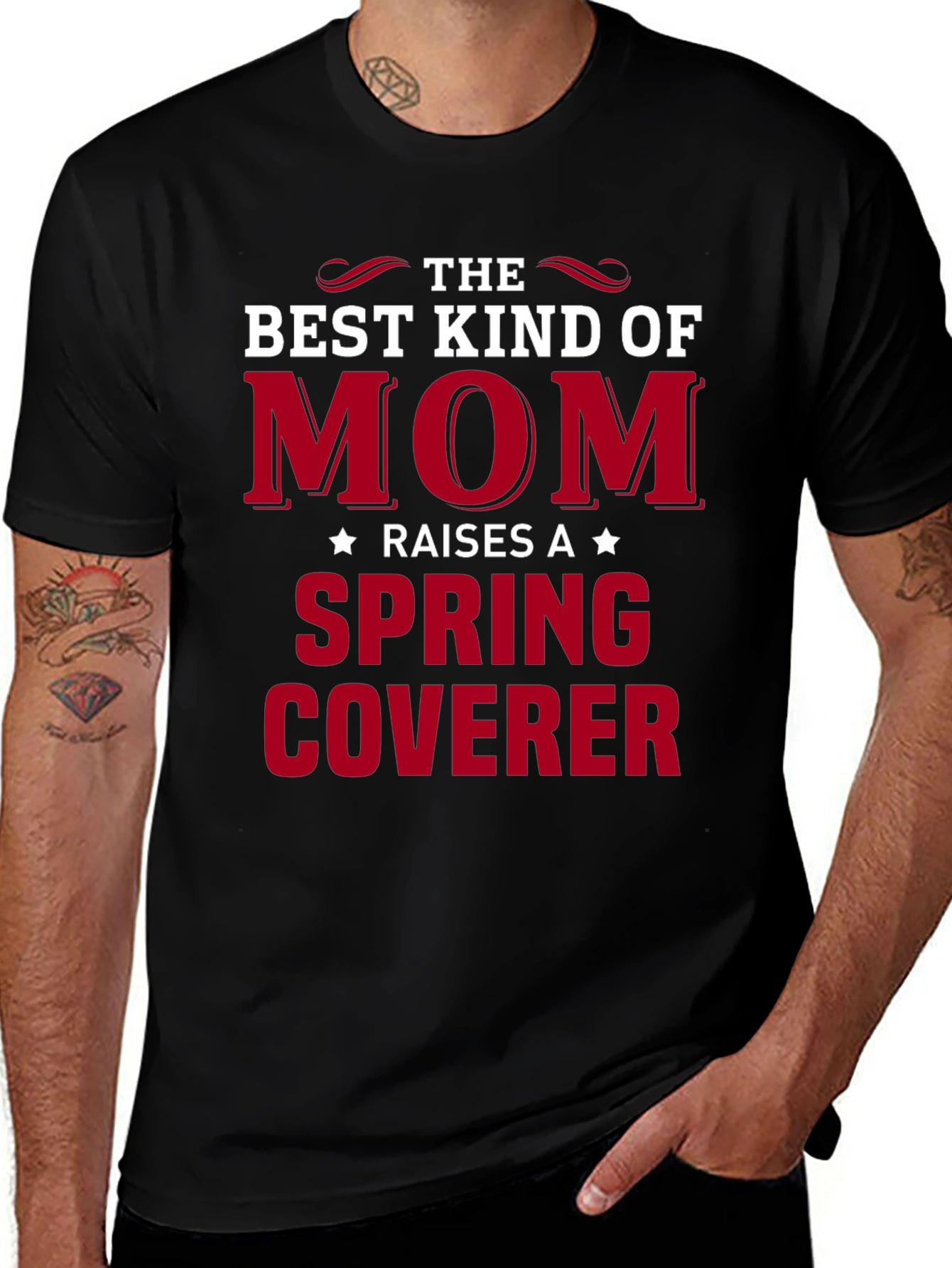 Best Kind of Mom Spring Coverer T-Shirt