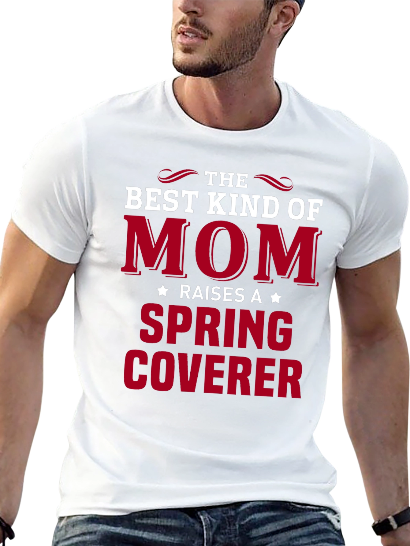 Best Kind of Mom Spring Coverer T-Shirt