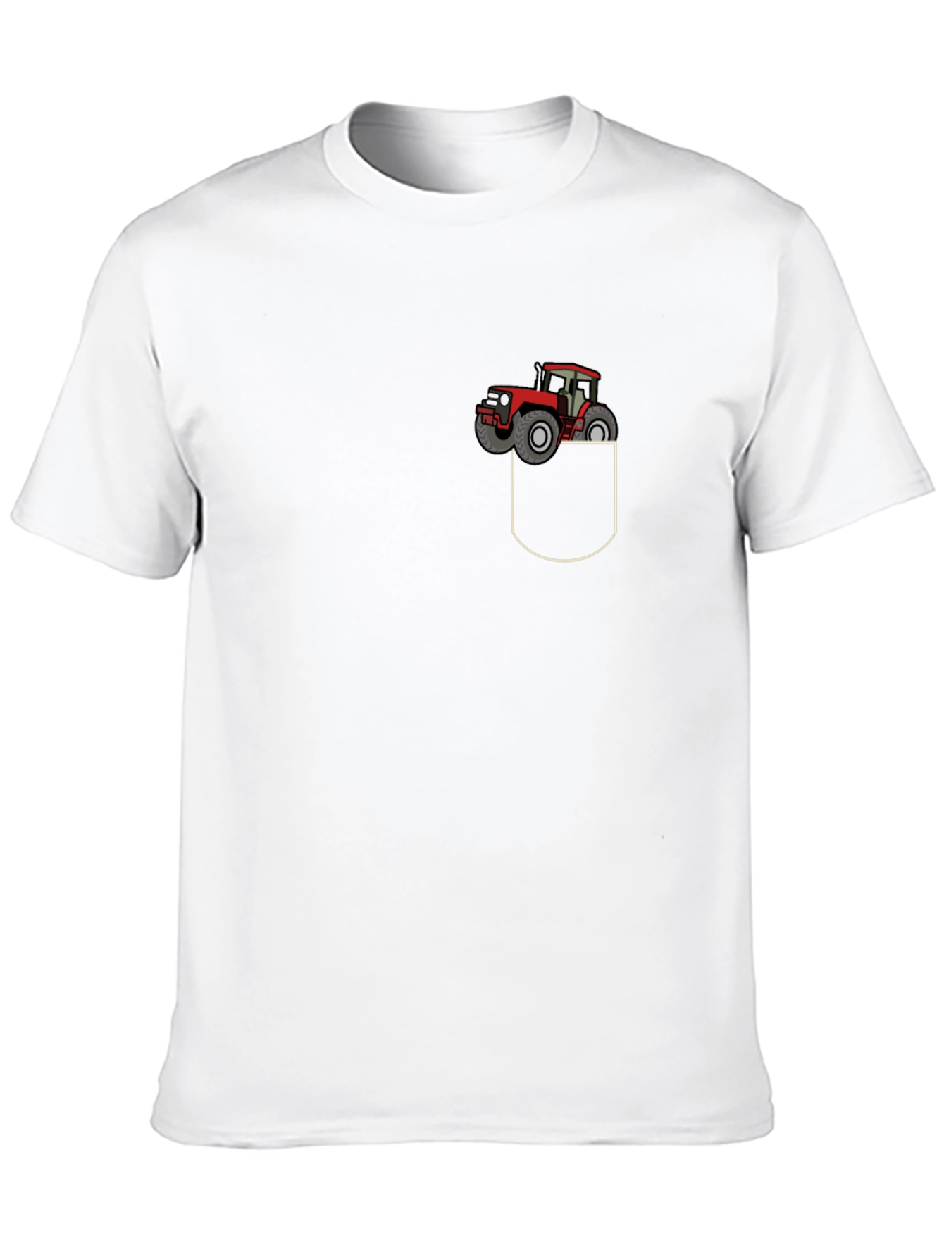 Tractor Pocket Graphic Tee - Classic Comfort