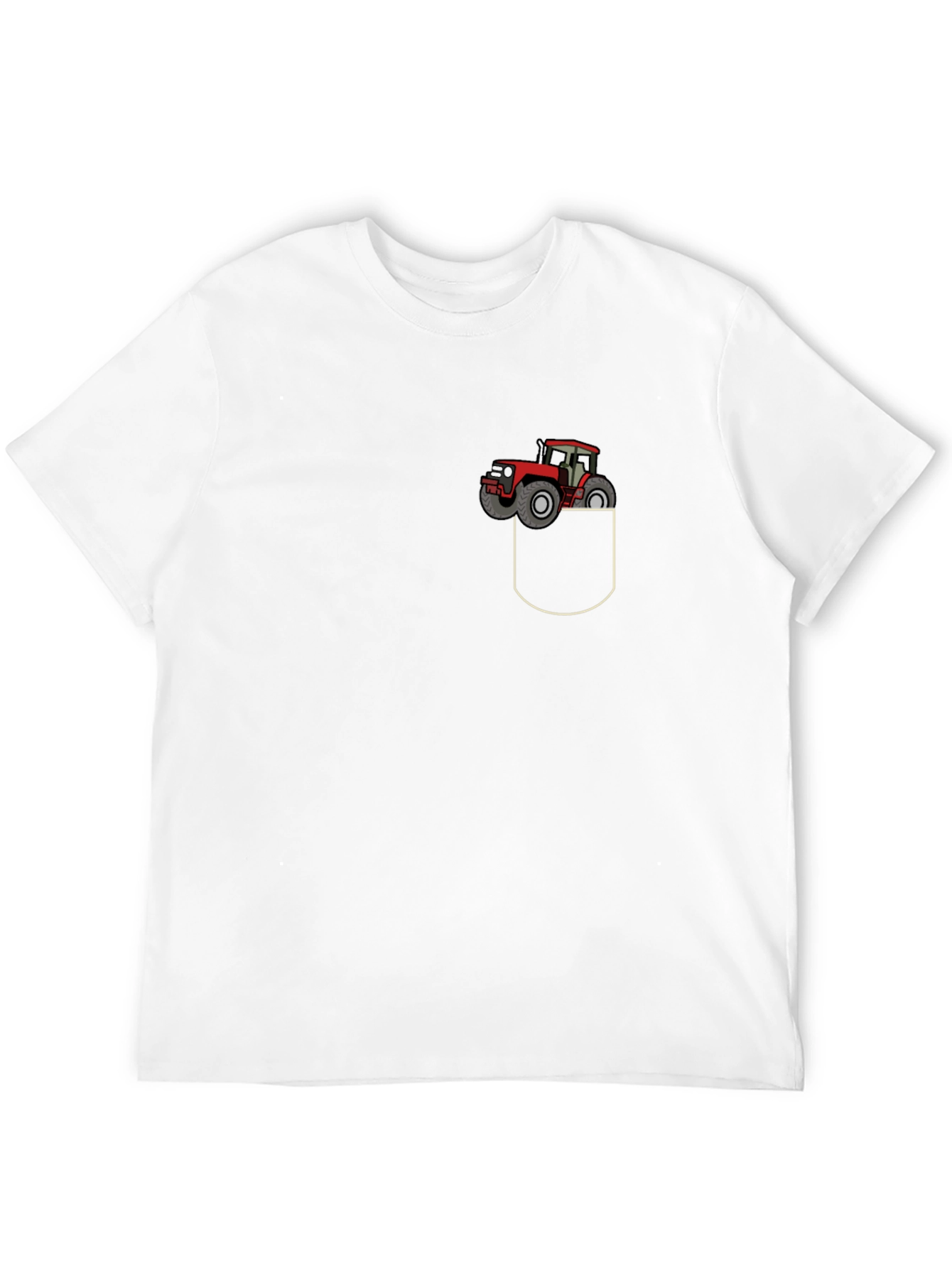 Tractor Pocket Graphic Tee - Classic Comfort