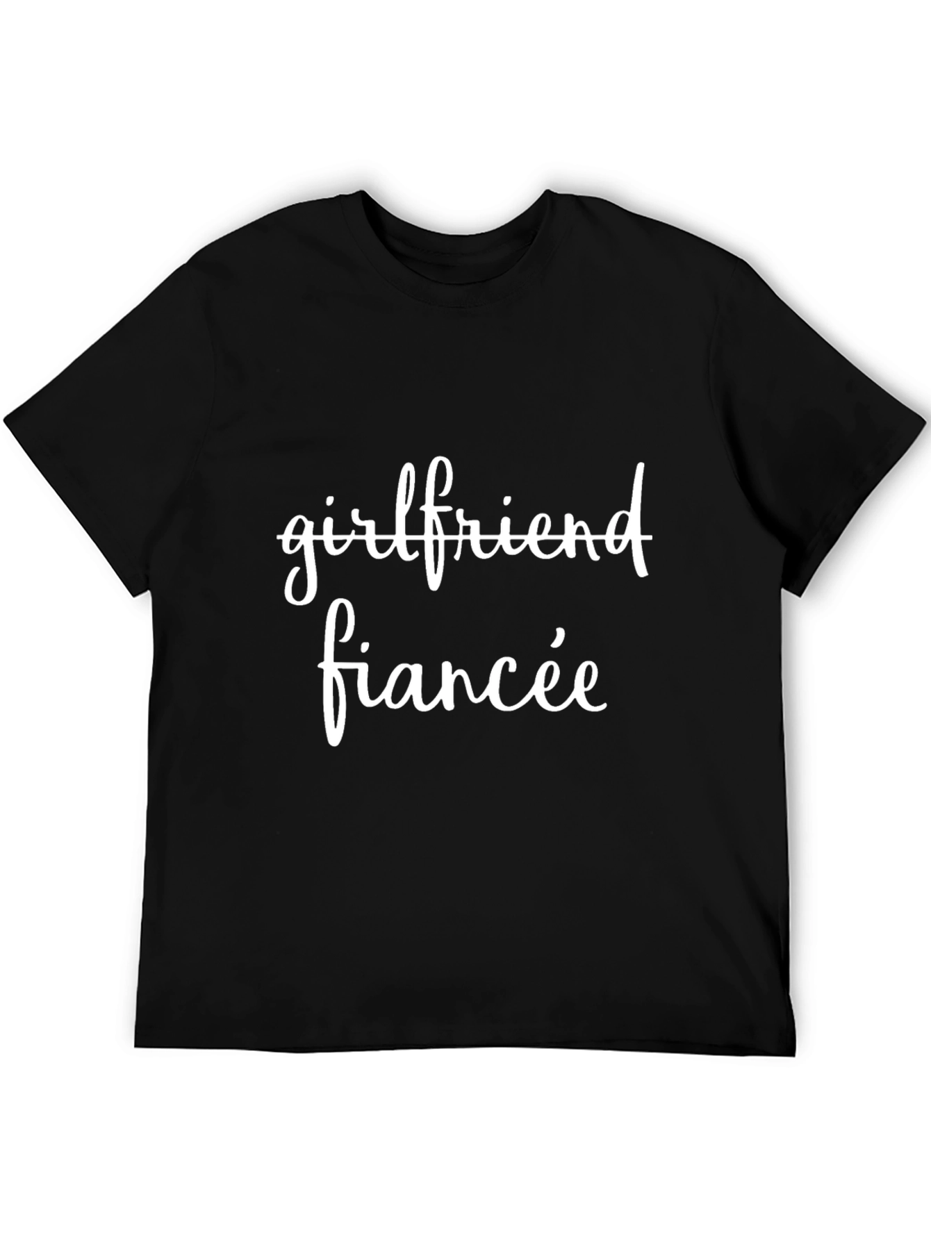 Fiancée T-Shirt - Celebratory Engagement Apparel