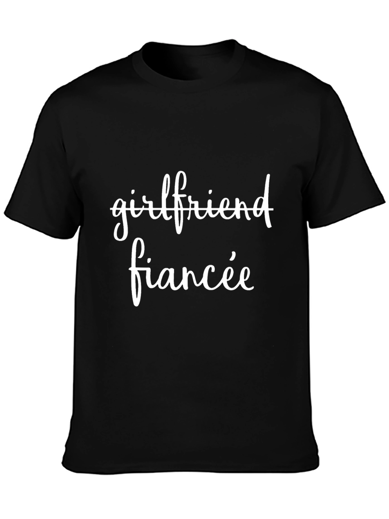 Fiancée T-Shirt - Celebratory Engagement Apparel