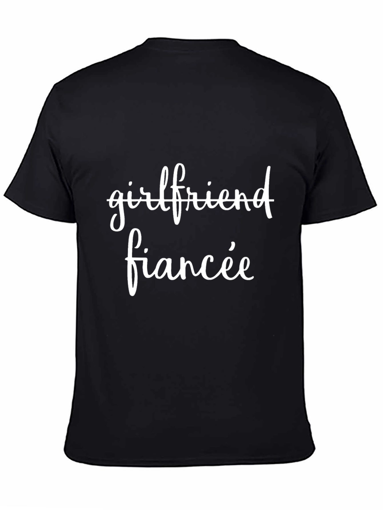 Fiancée T-Shirt - Celebratory Engagement Apparel