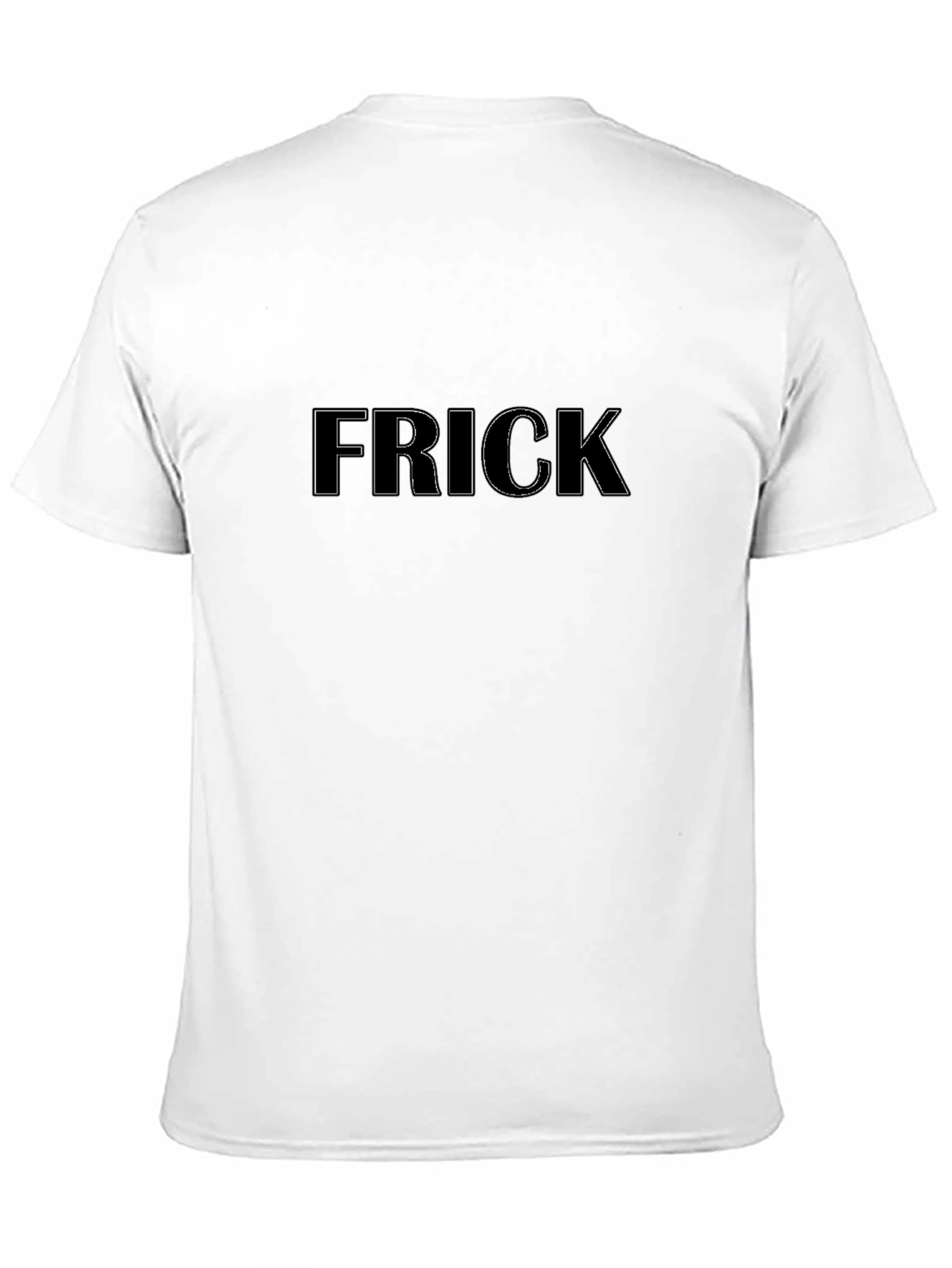 Frick Graphic T-Shirt - Casual Black Tee