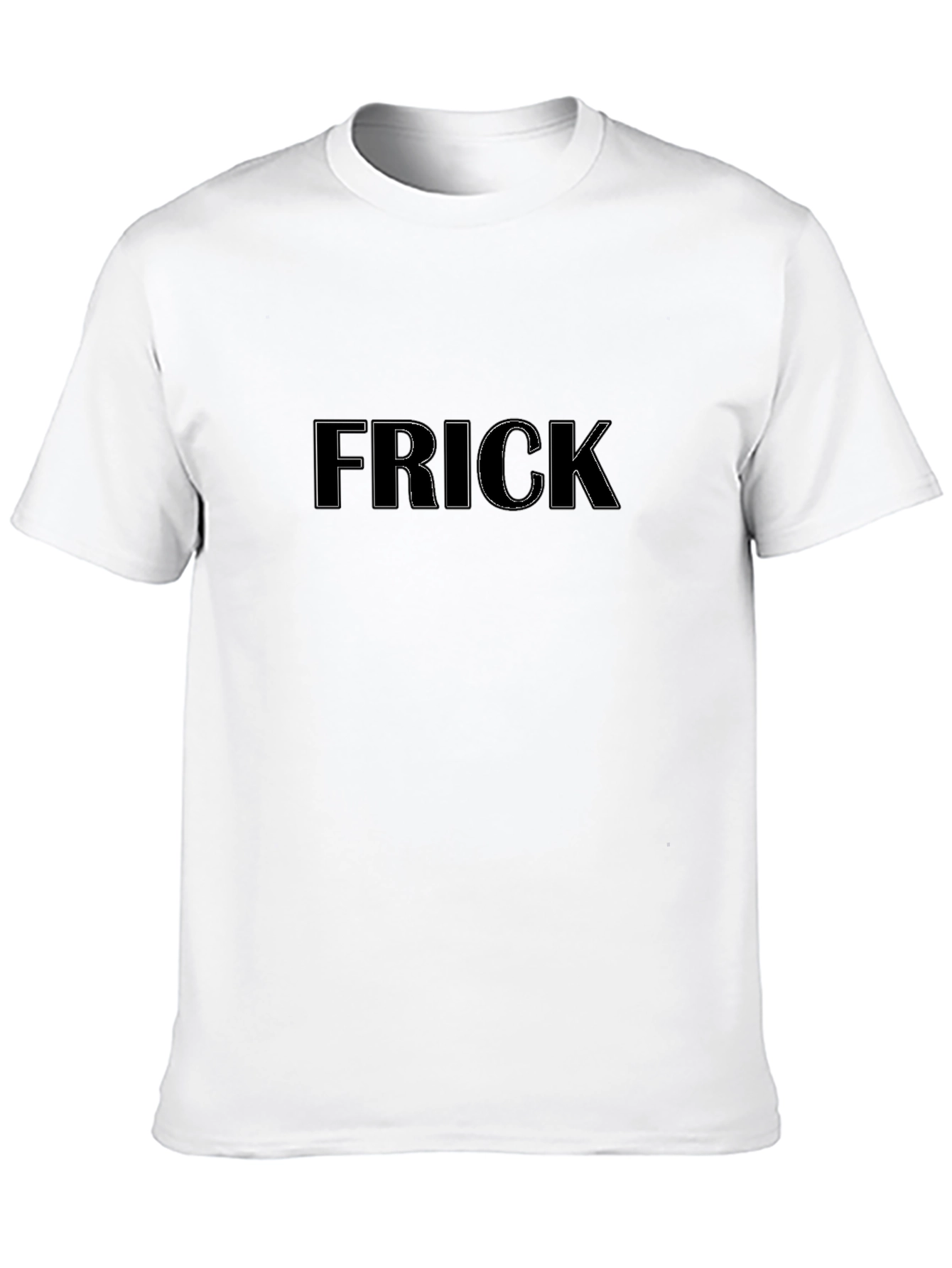 Frick Graphic T-Shirt - Casual Black Tee