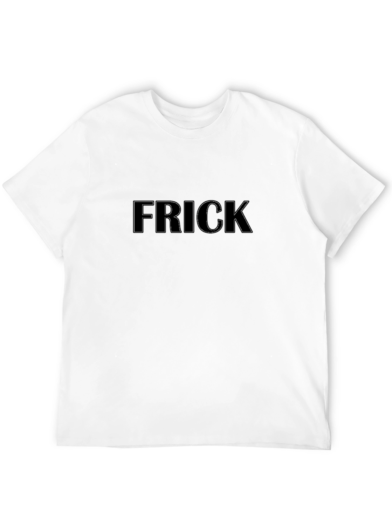 Frick Graphic T-Shirt - Casual Black Tee