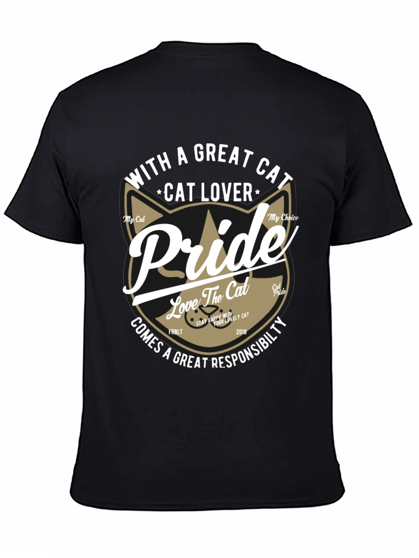 Cat Lover Pride Graphic T-Shirt