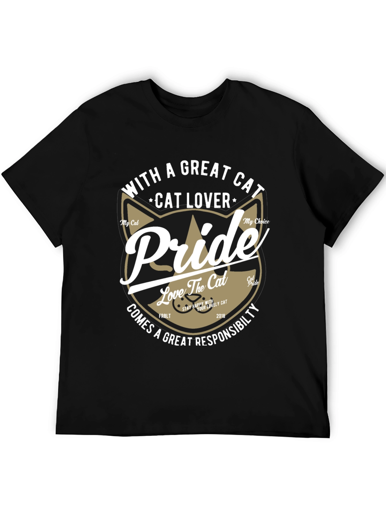 Cat Lover Pride Graphic T-Shirt