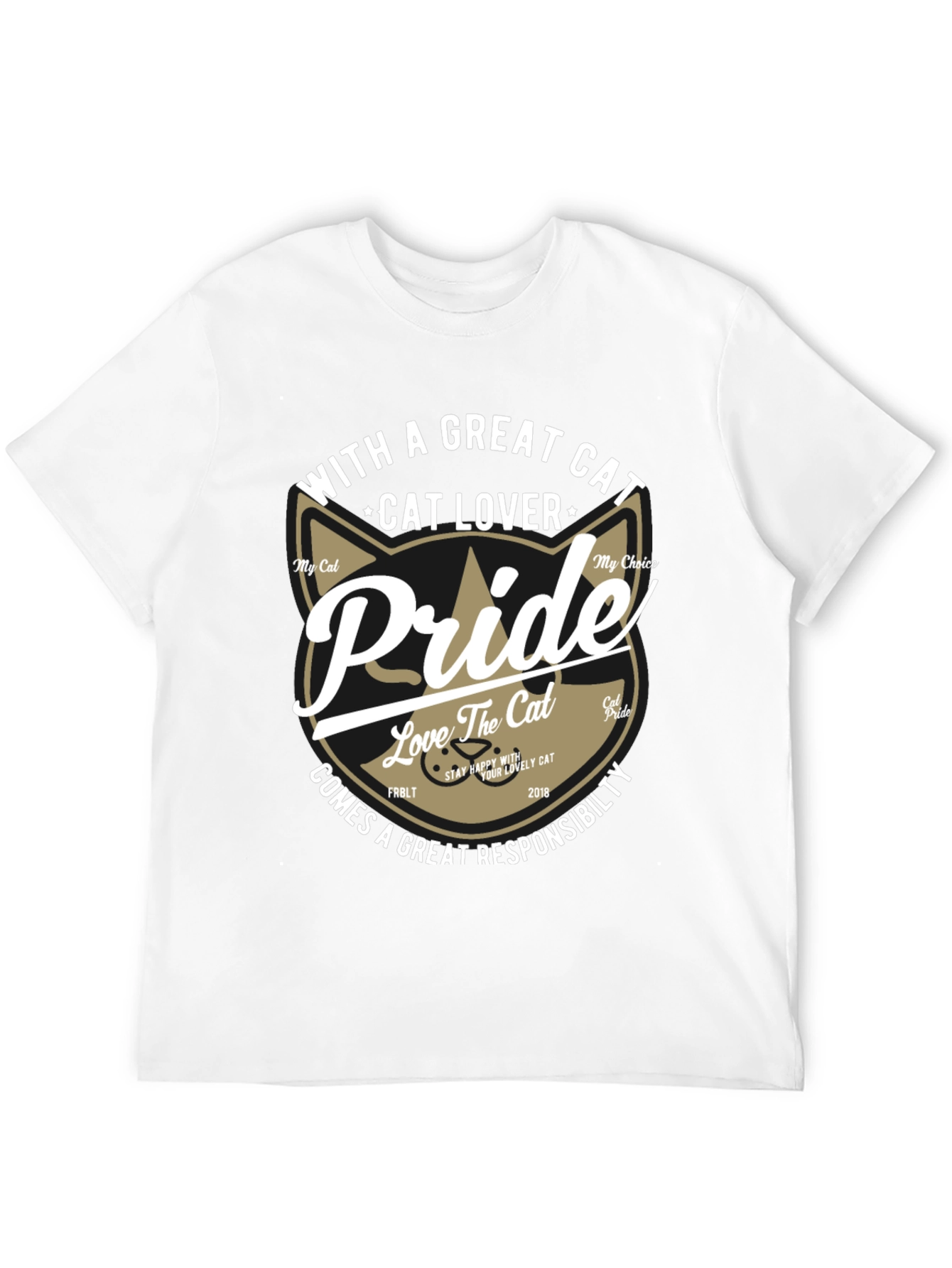 Cat Lover Pride Graphic T-Shirt