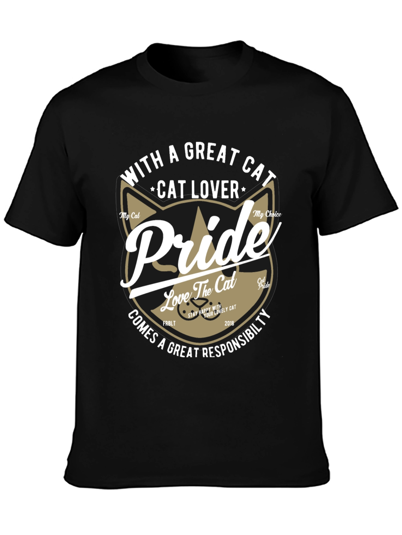 Cat Lover Pride Graphic T-Shirt