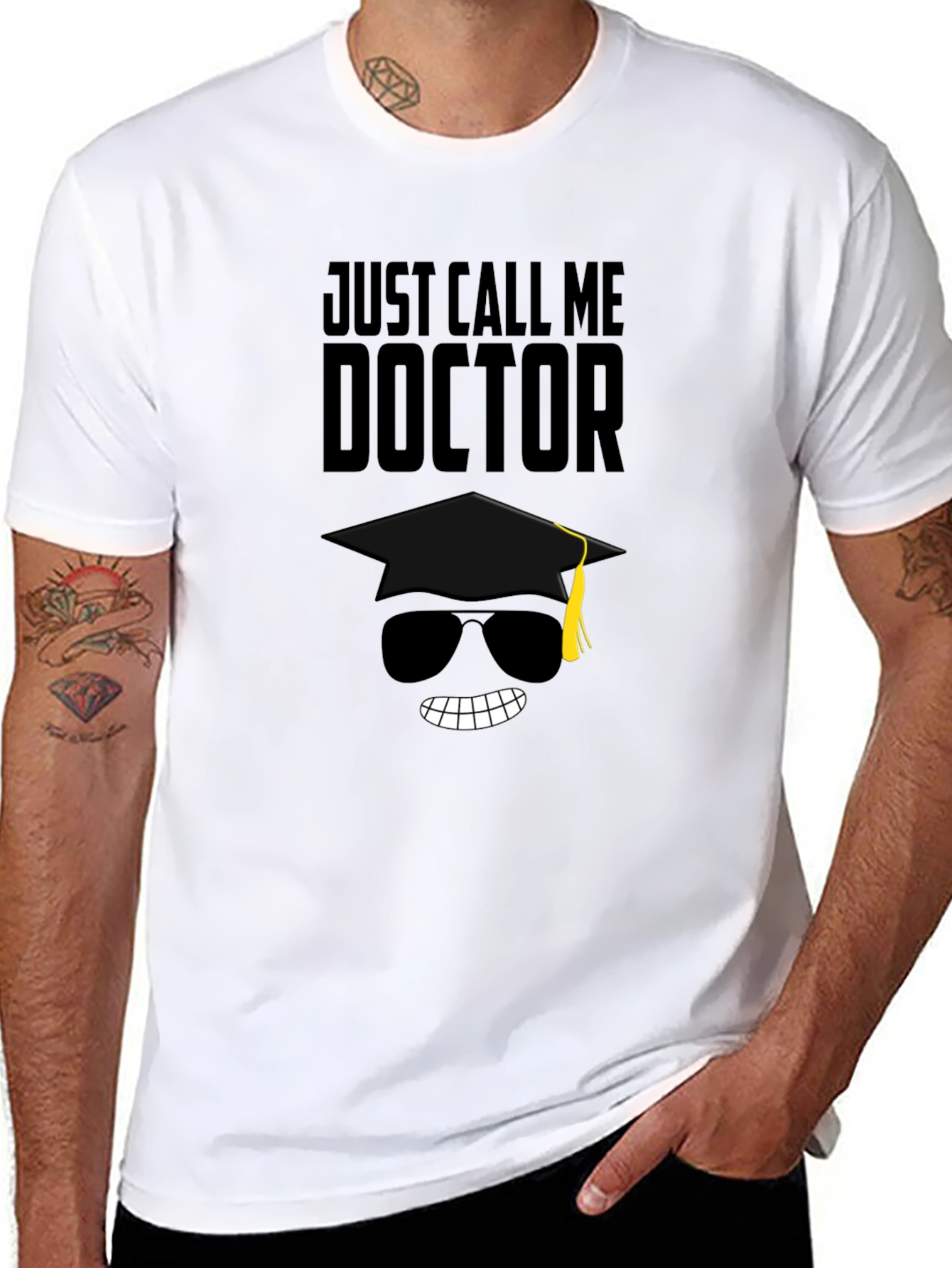 Just Call Me Doctor Graduation Tee