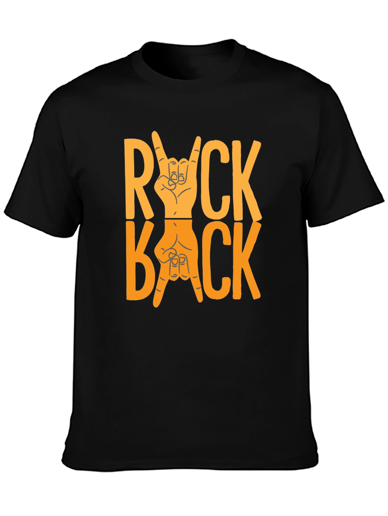 Rock Back T-Shirt - Bold Graphic Tee