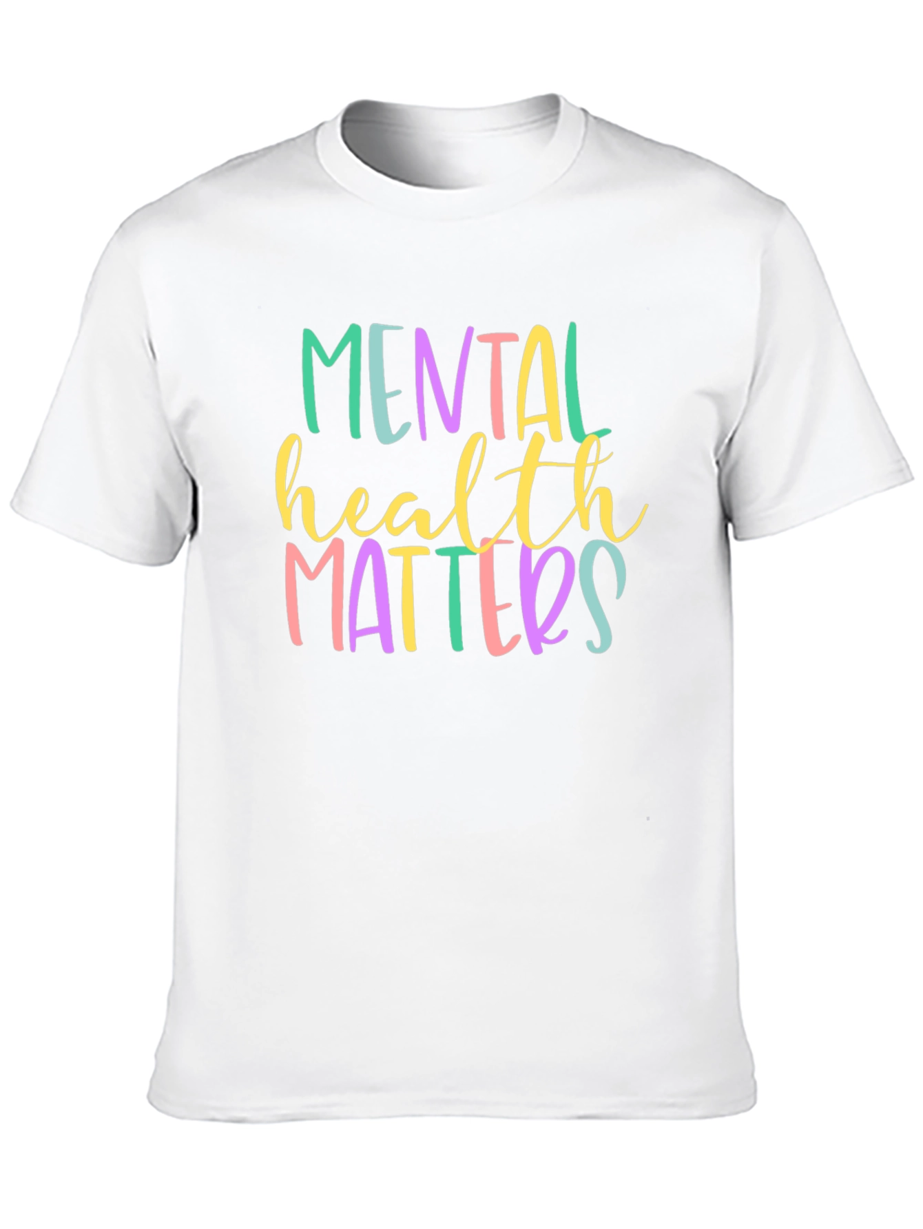 Mental Health Matters Graphic Tee - Trendy Unisex T-Shirt