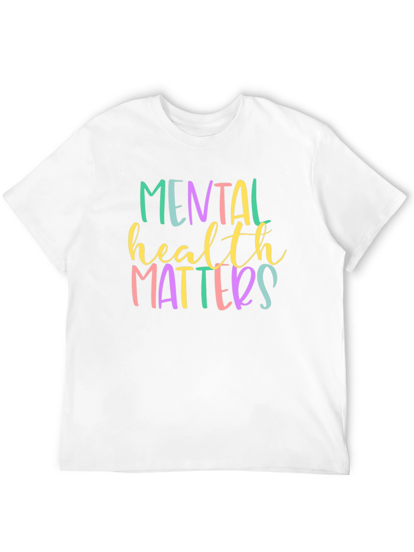 Mental Health Matters Graphic Tee - Trendy Unisex T-Shirt
