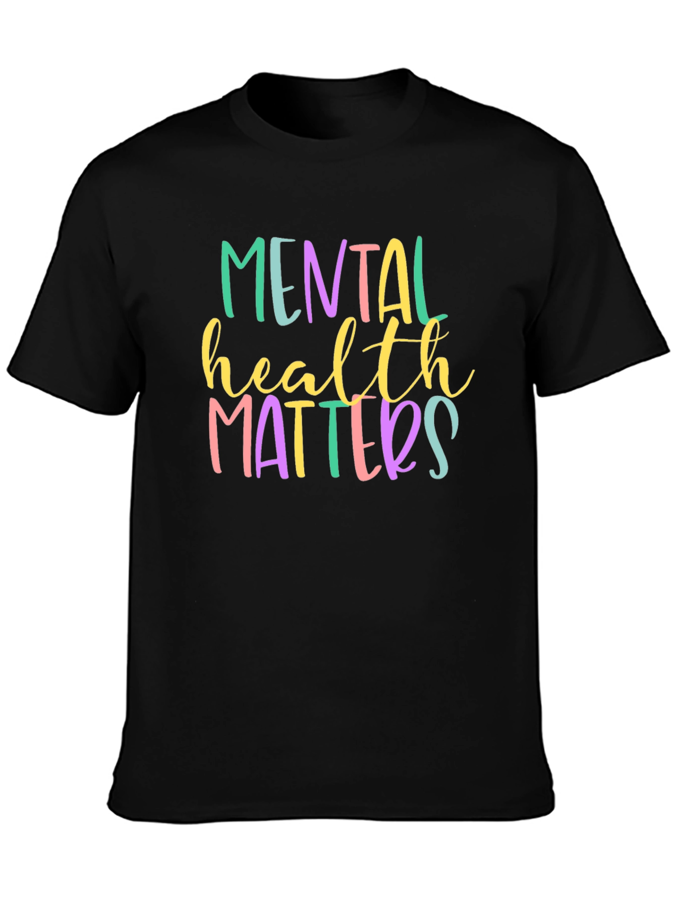Mental Health Matters Graphic Tee - Trendy Unisex T-Shirt