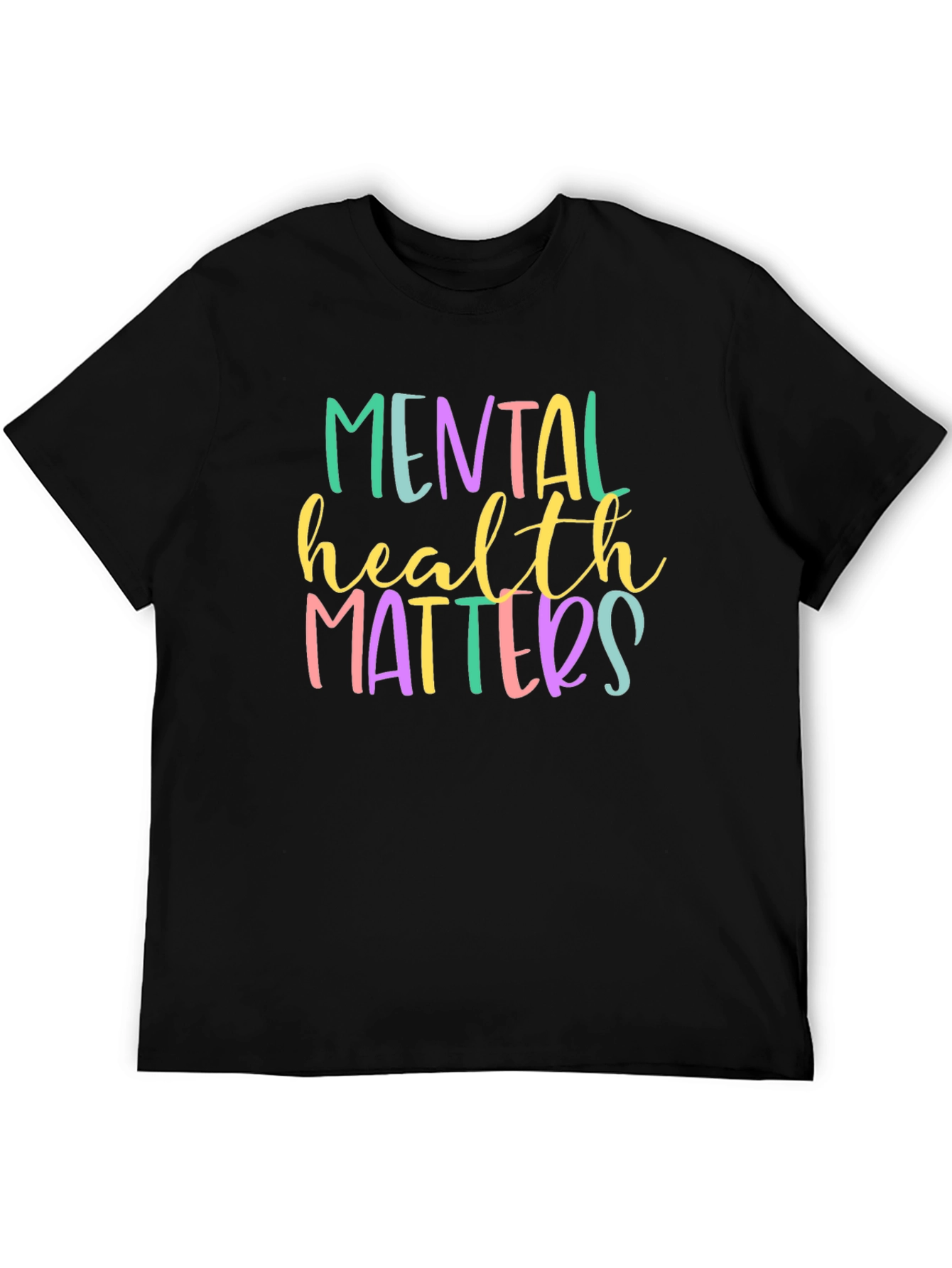 Mental Health Matters Graphic Tee - Trendy Unisex T-Shirt