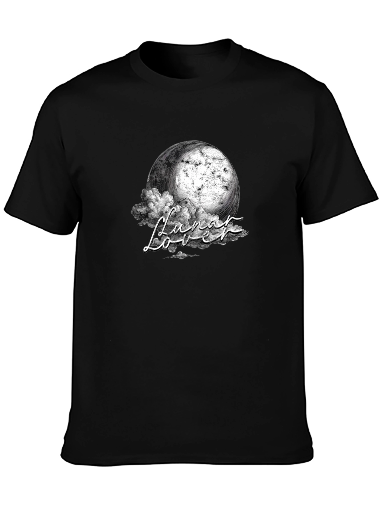 Lunar Lover Graphic T-Shirt - Celestial Dreamscape
